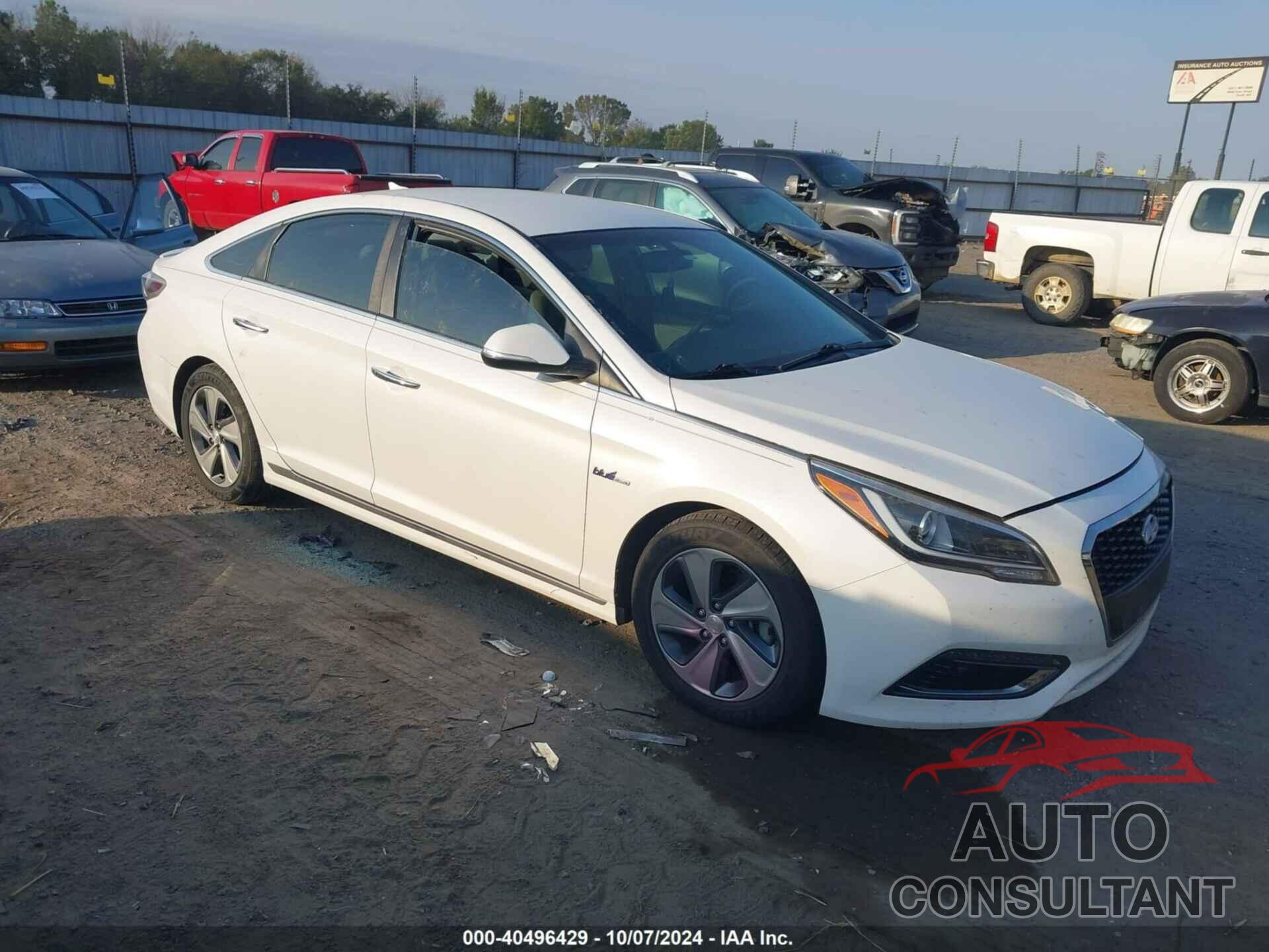 HYUNDAI SONATA HYBRID 2016 - KMHE34L1XGA018112