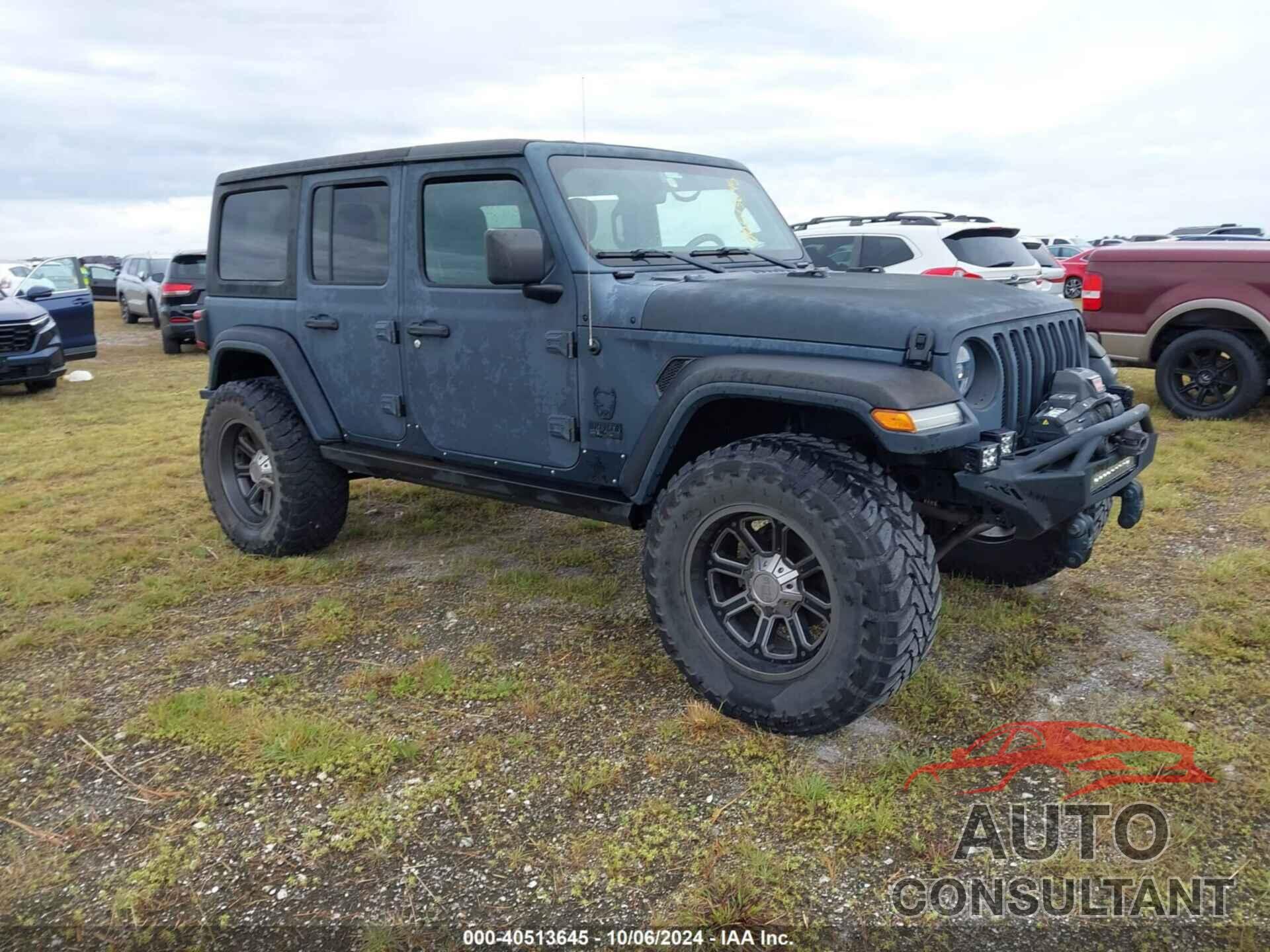 JEEP WRANGLER UNLIMITED 2018 - 1C4HJXEG1JW140698