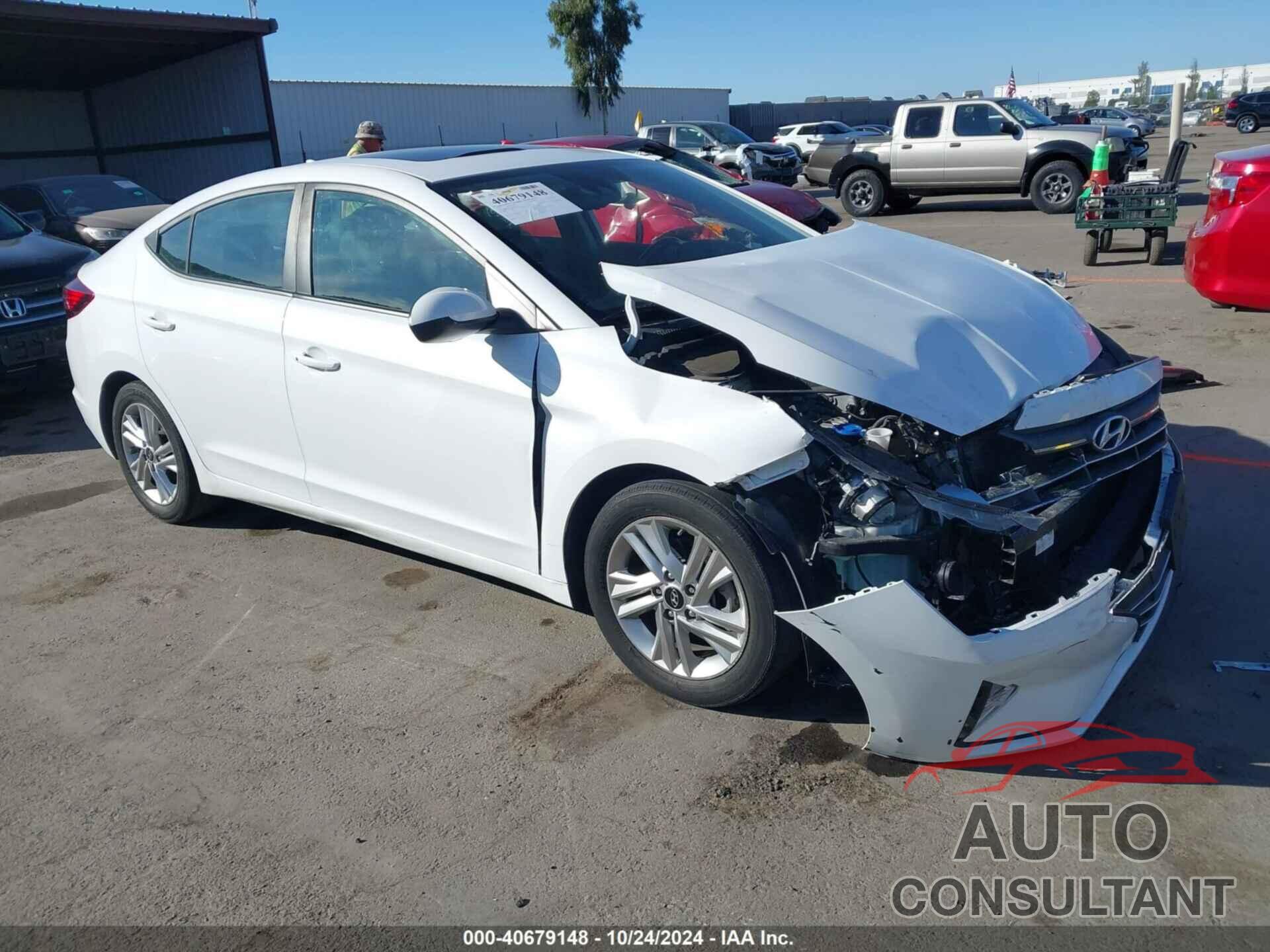 HYUNDAI ELANTRA 2020 - 5NPD84LF4LH606992