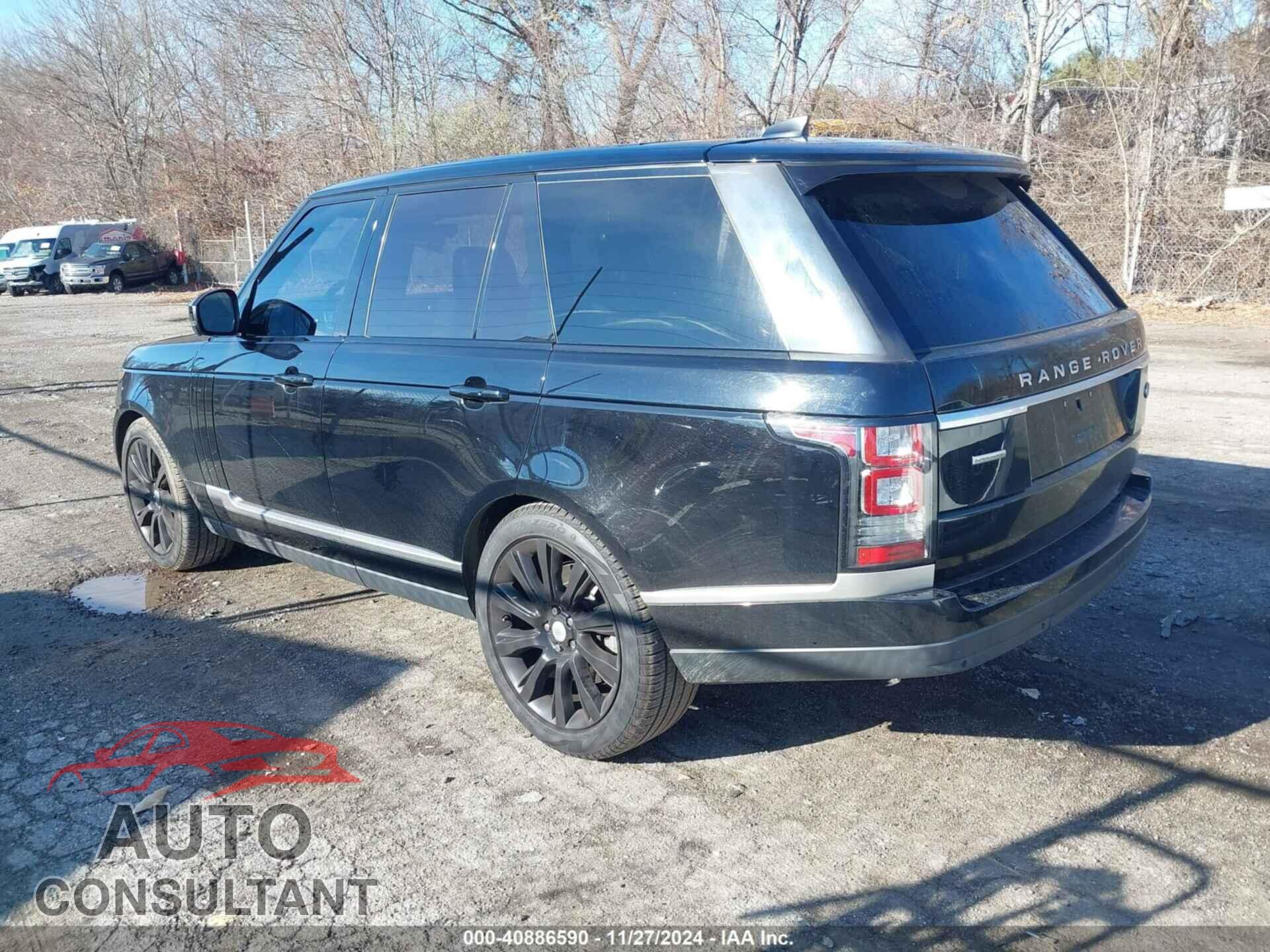 LAND ROVER RANGE ROVER 2017 - SALGS2FE9HA328233