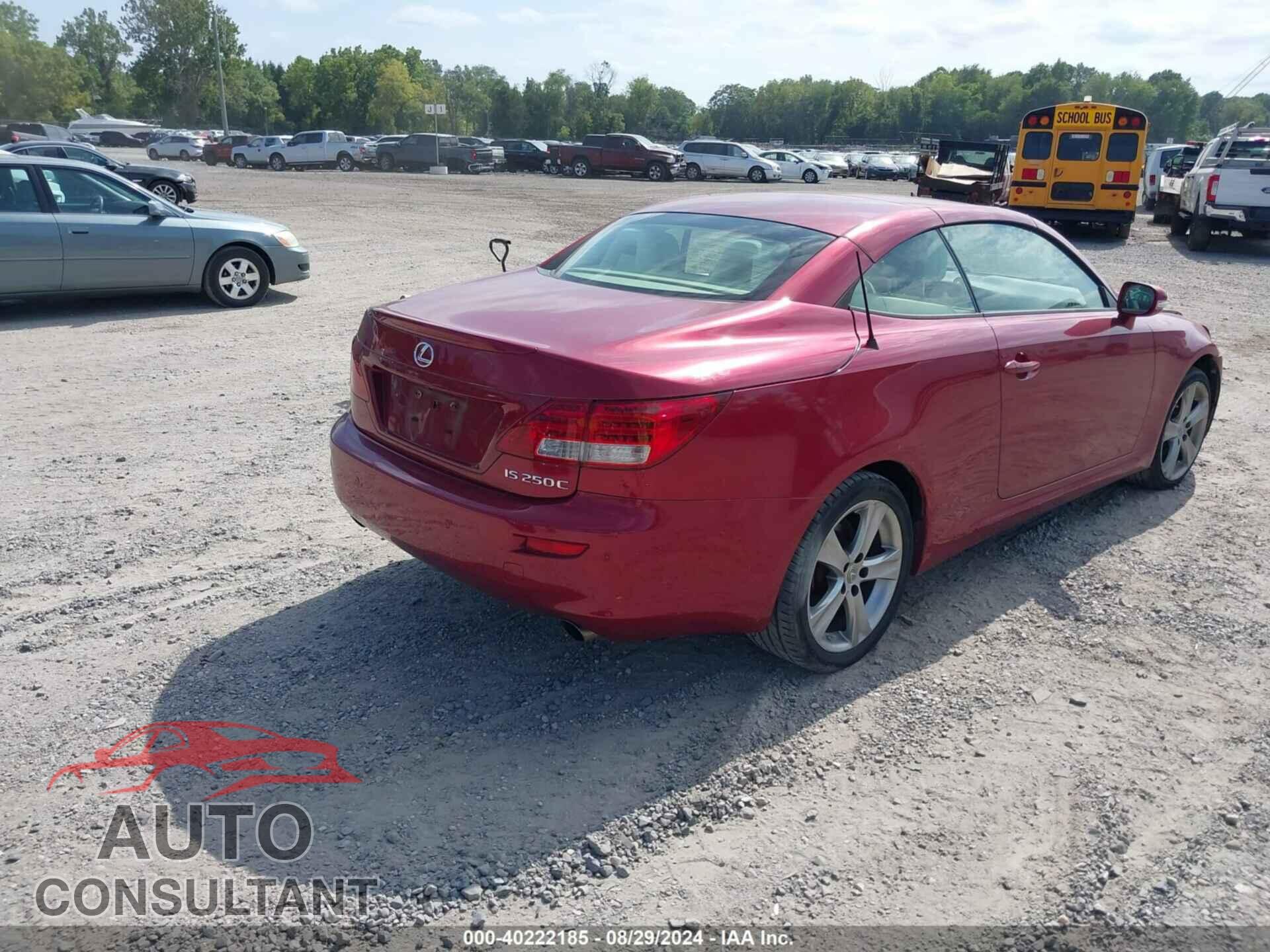 LEXUS IS 250C 2015 - JTHFF2C27F2532942