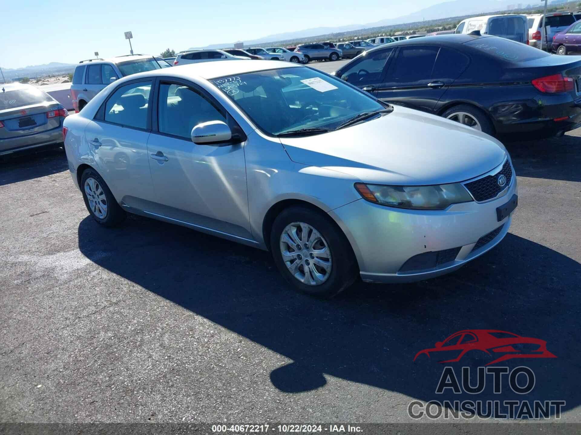 KIA FORTE 2013 - KNAFU4A25D5736623