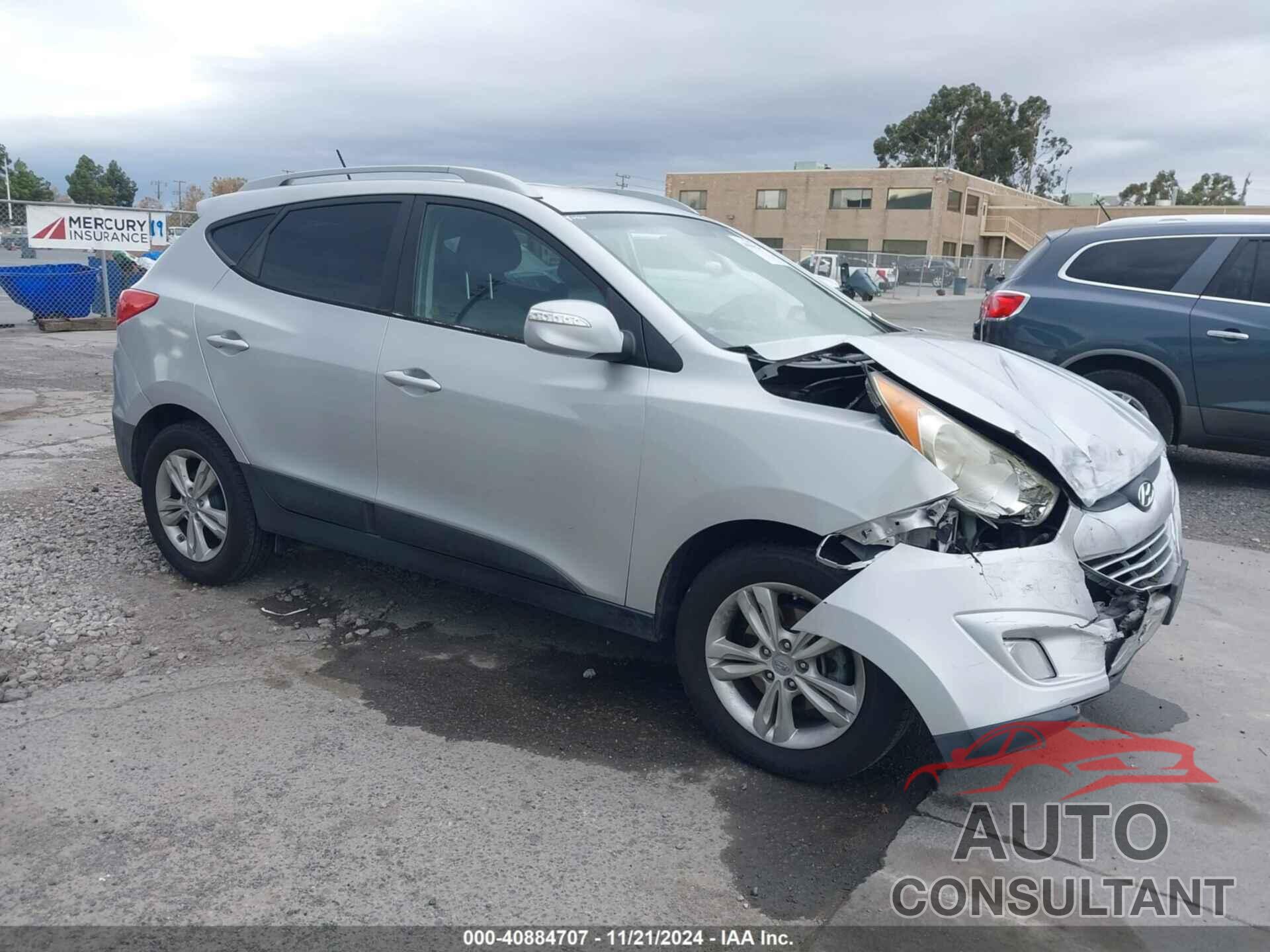 HYUNDAI TUCSON 2013 - KM8JU3AC2DU602492