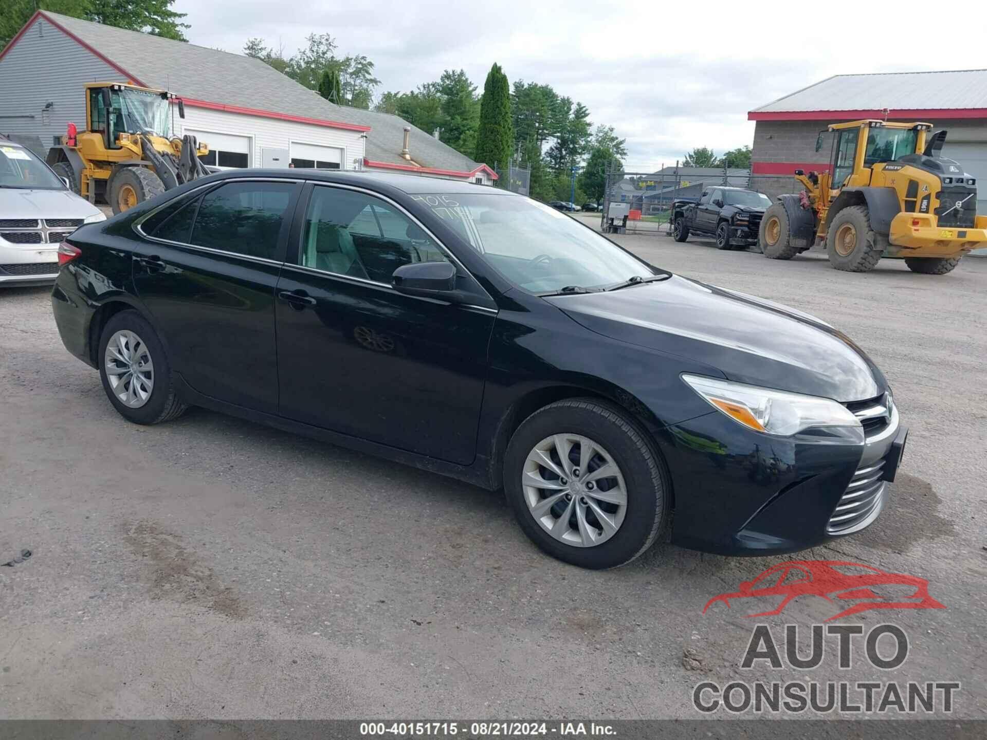 TOYOTA CAMRY 2016 - 4T4BF1FK9GR571884