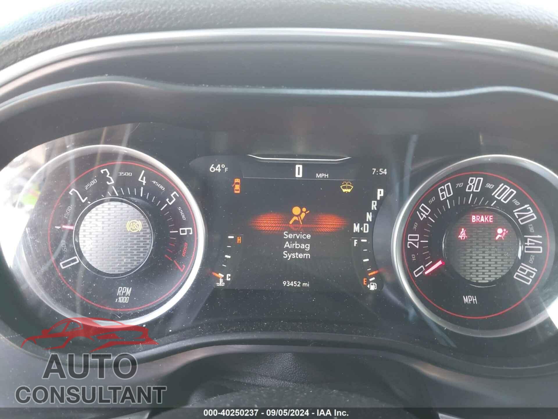 DODGE CHALLENGER 2016 - 2C3CDZAG0GH236529