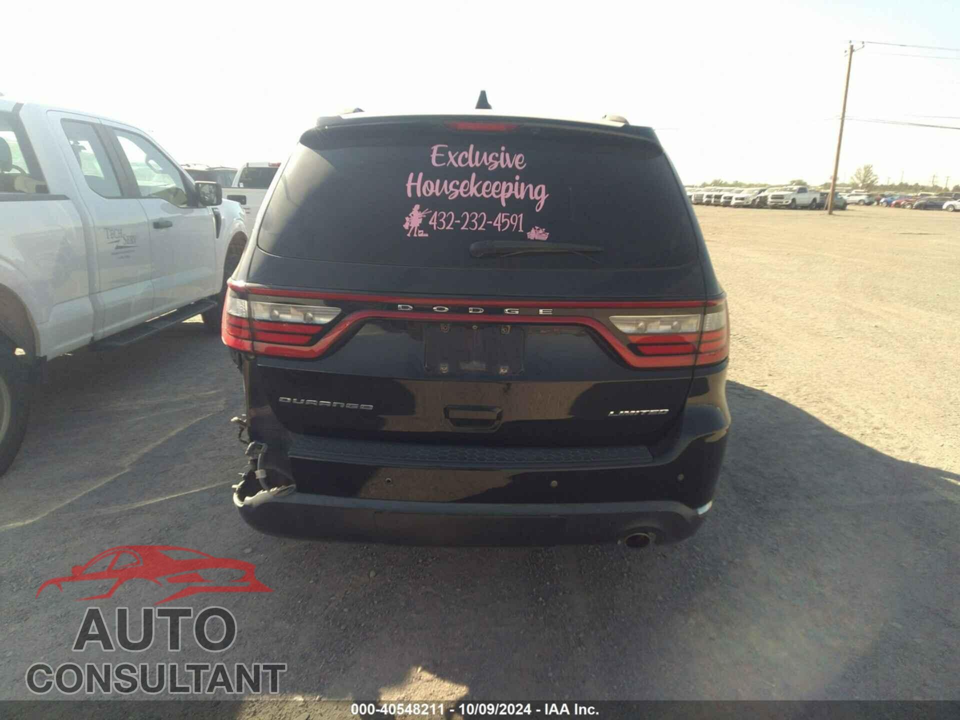 DODGE DURANGO 2016 - 1C4RDHDG6GC301169