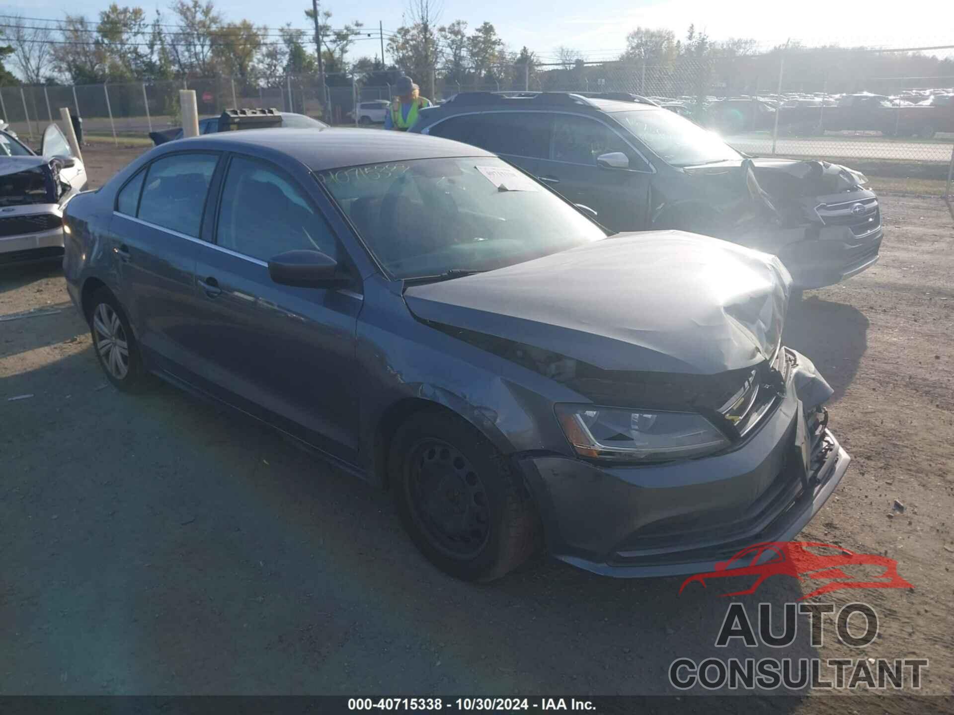 VOLKSWAGEN JETTA 2017 - 3VW2B7AJ5HM414643