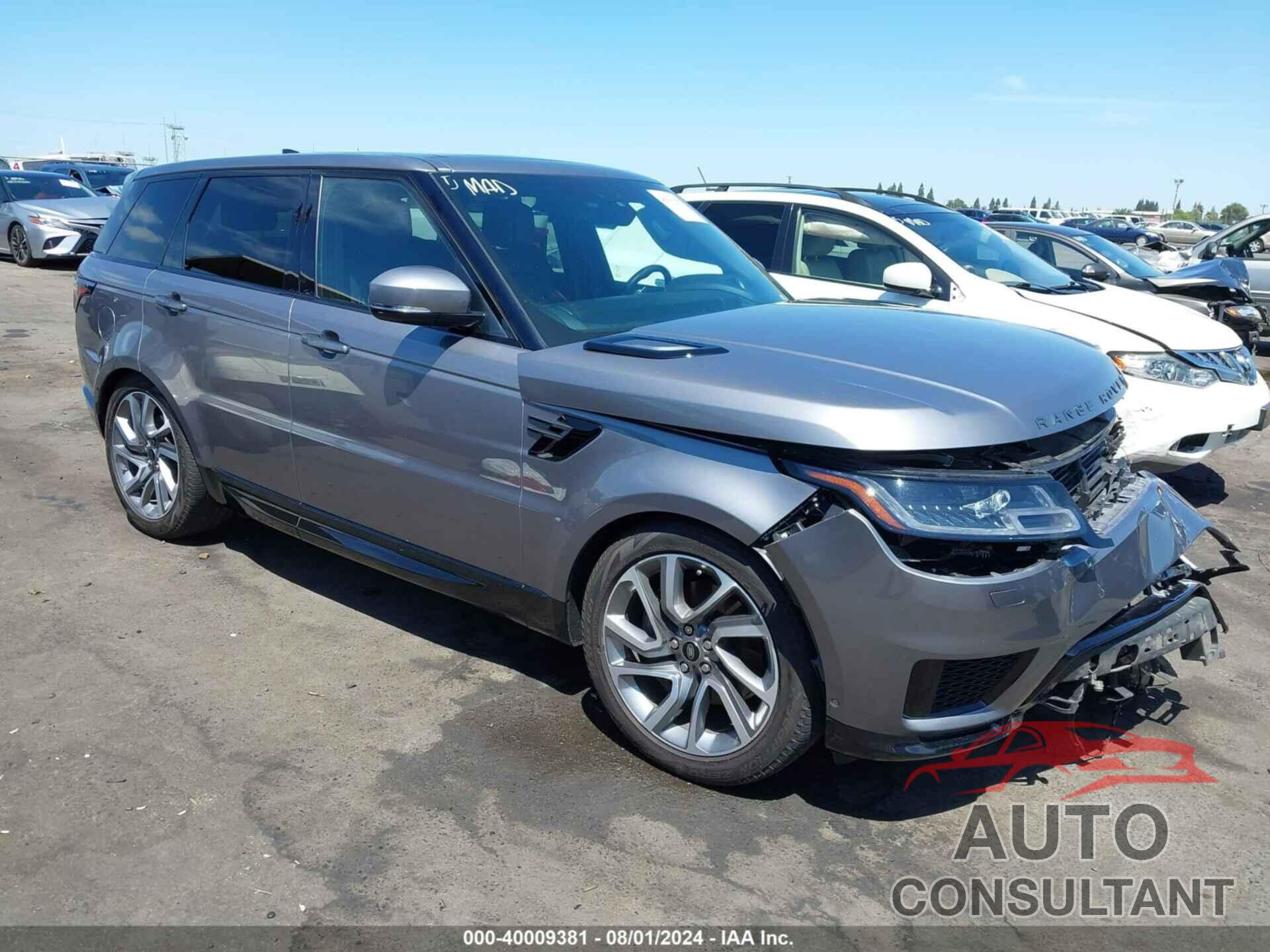 LAND ROVER RANGE ROVER SPORT 2021 - SALWR2SU7MA756543