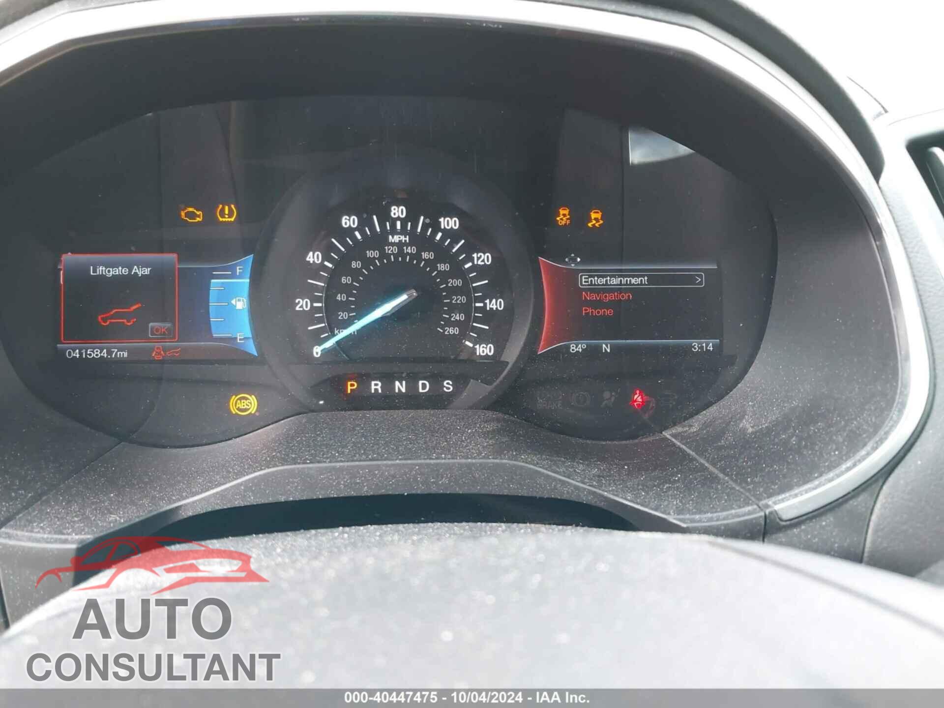 FORD EDGE 2017 - 2FMPK4K94HBC32649