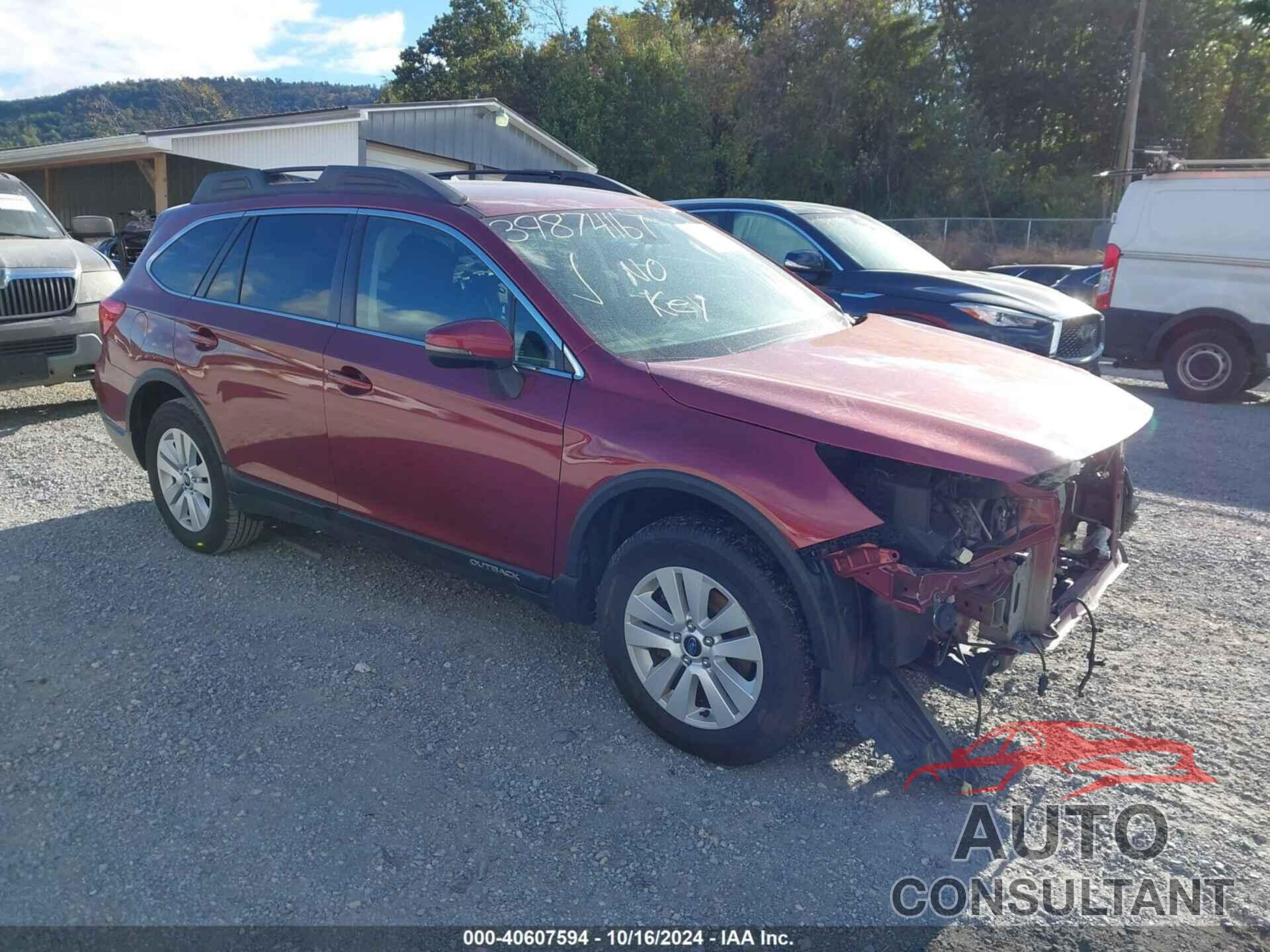 SUBARU OUTBACK 2019 - 4S4BSAFC3K3315124