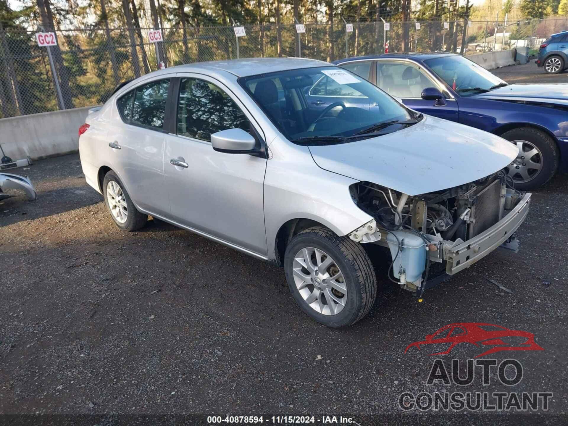 NISSAN VERSA 2018 - 3N1CN7AP9JL880142