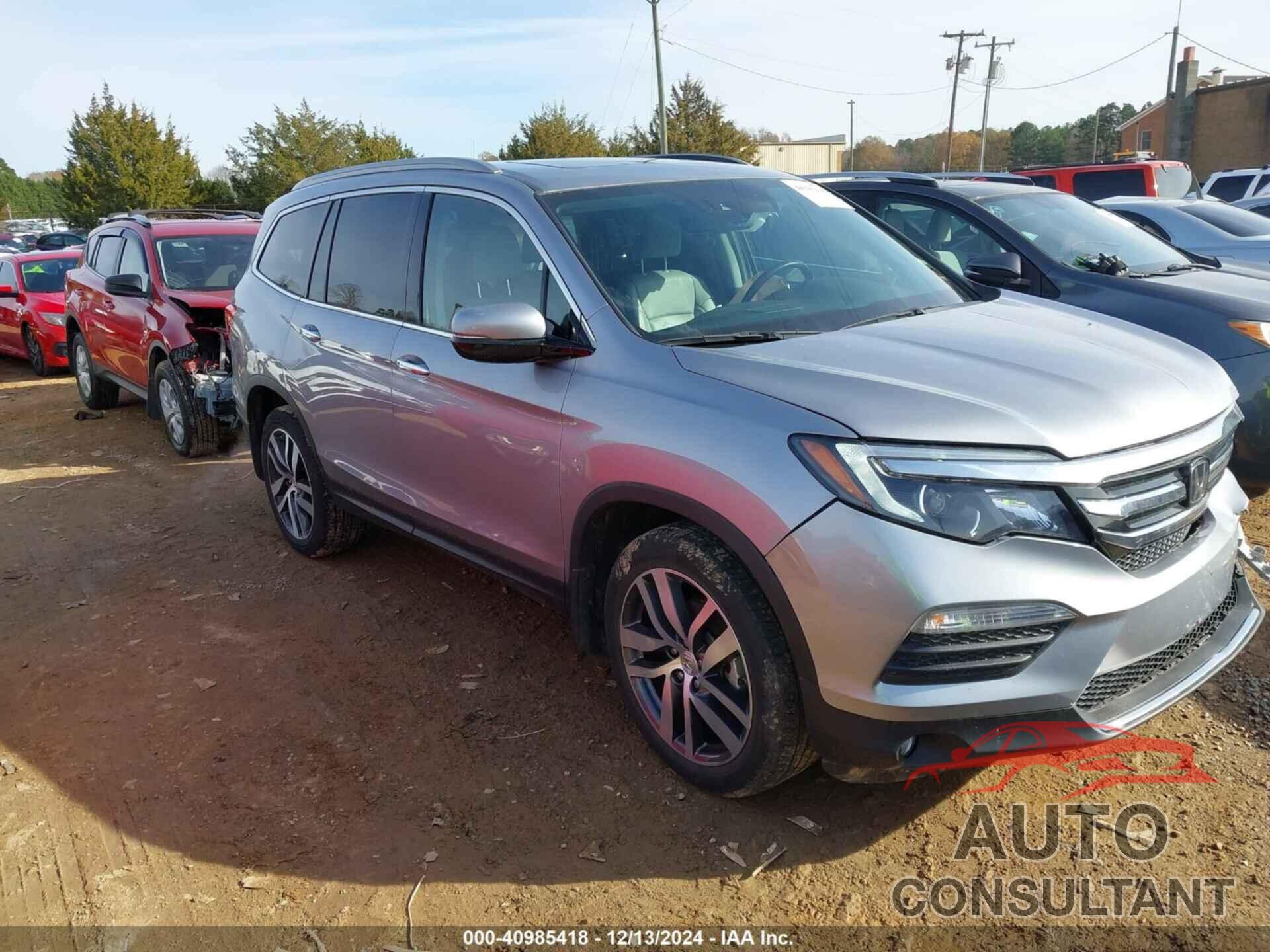 HONDA PILOT 2017 - 5FNYF6H04HB049093