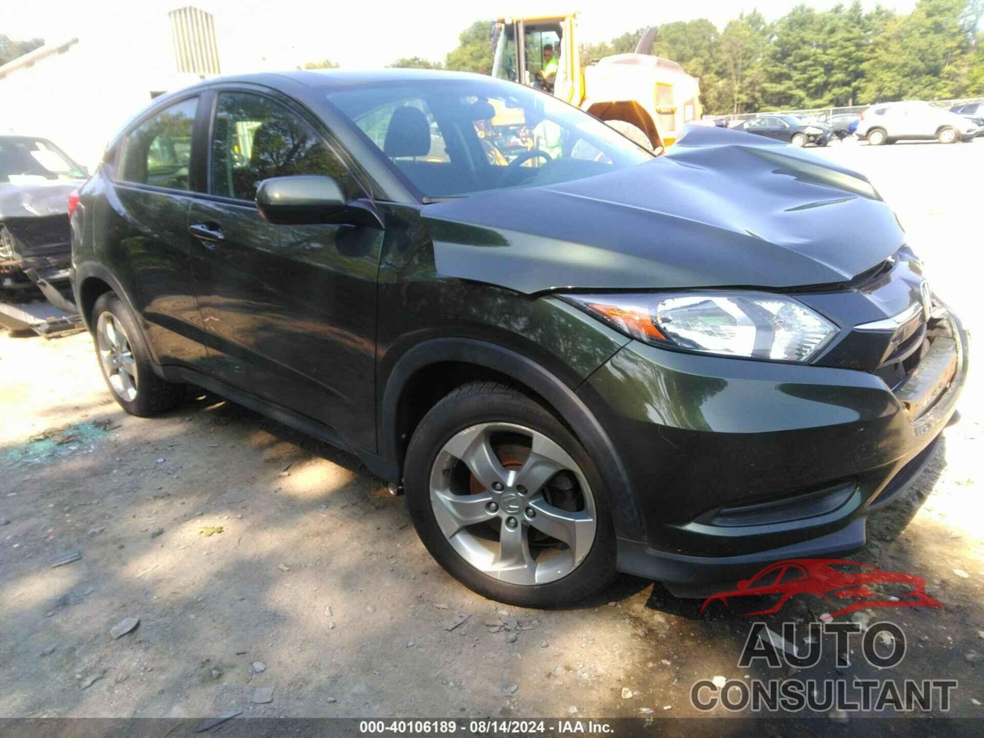 HONDA HR-V 2017 - 3CZRU6H38HG702291