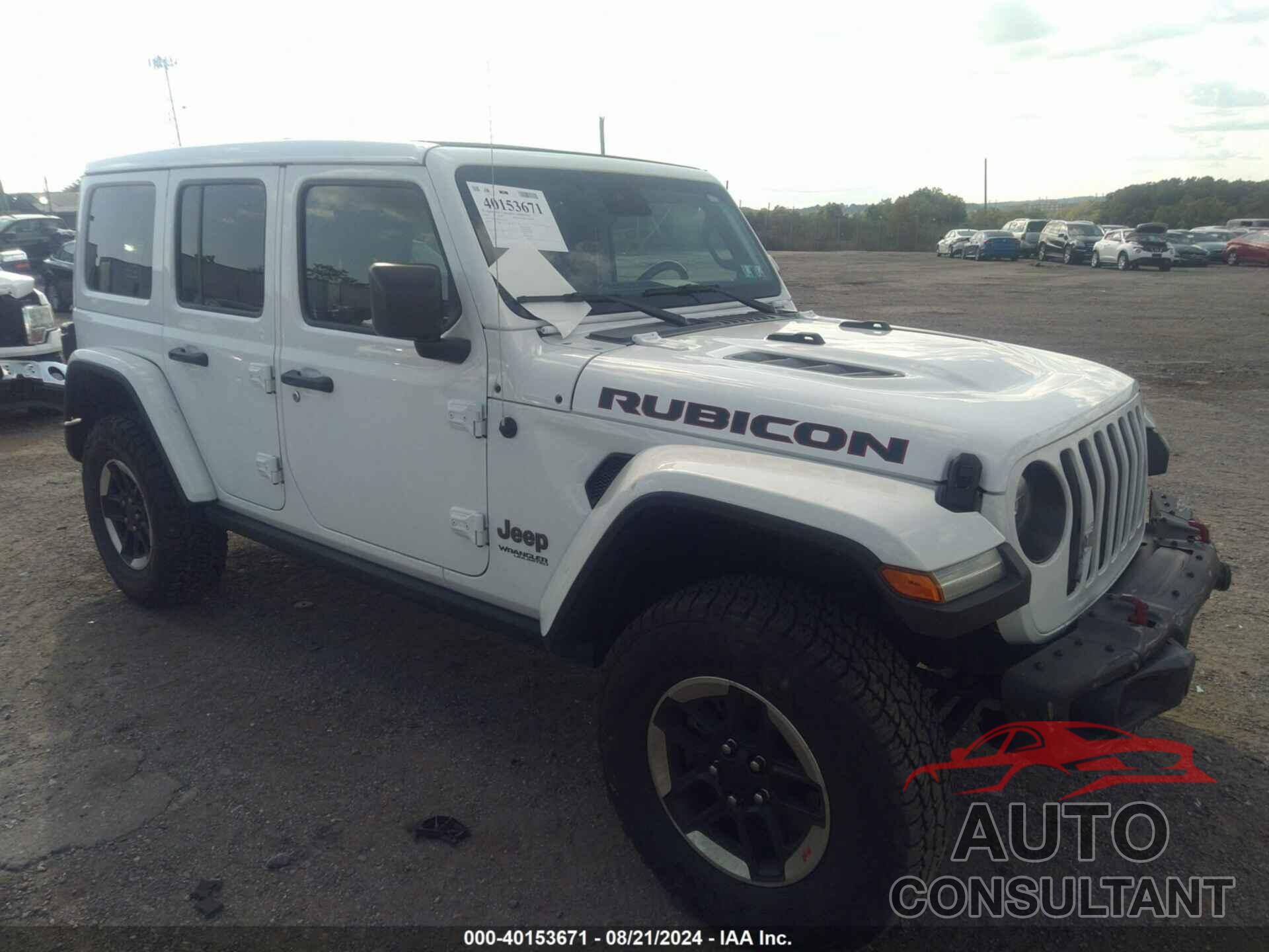 JEEP WRANGLER UNLIMITED 2020 - 1C4HJXFN0LW336258