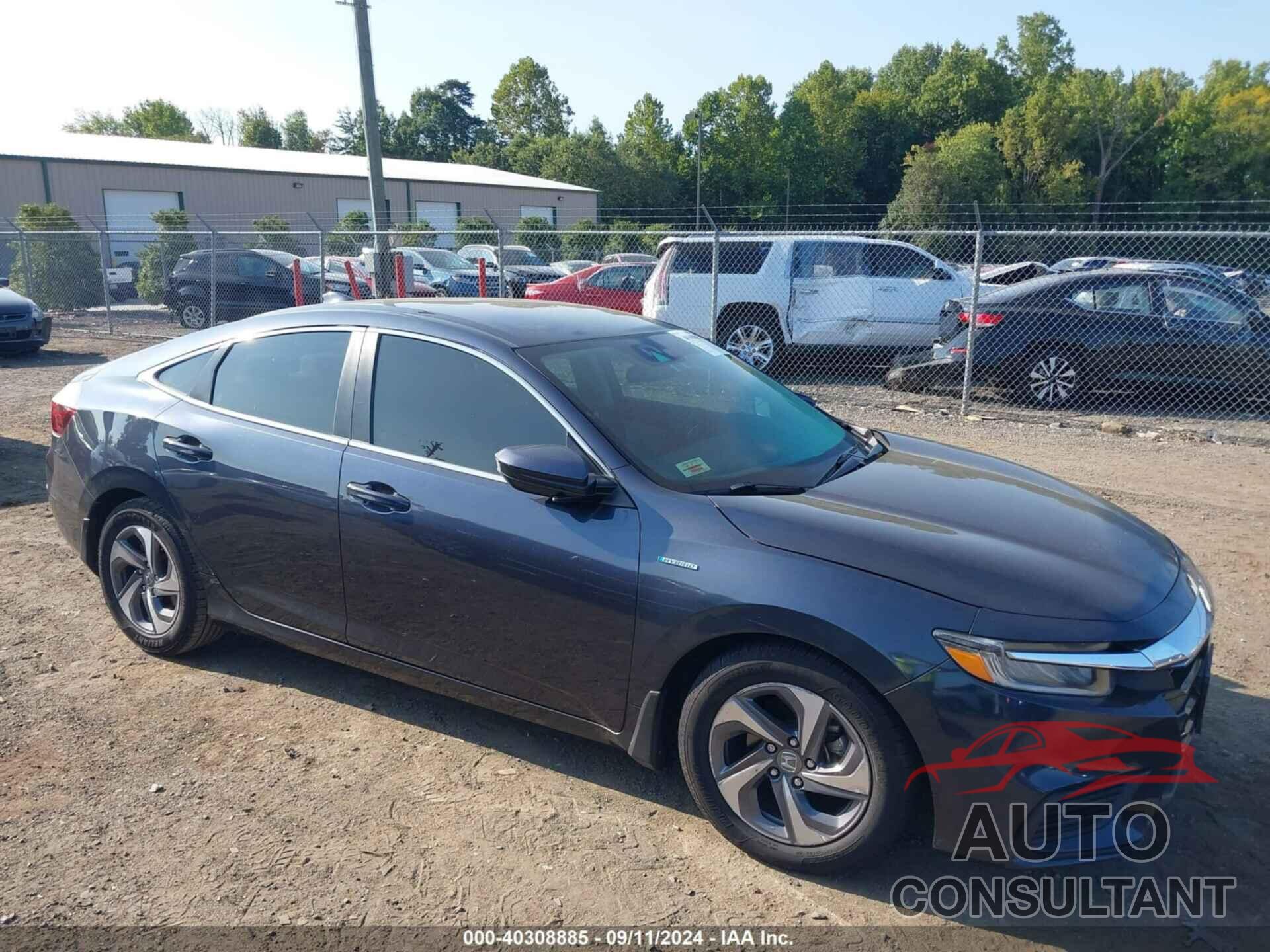 HONDA INSIGHT 2019 - 19XZE4F19KE031998