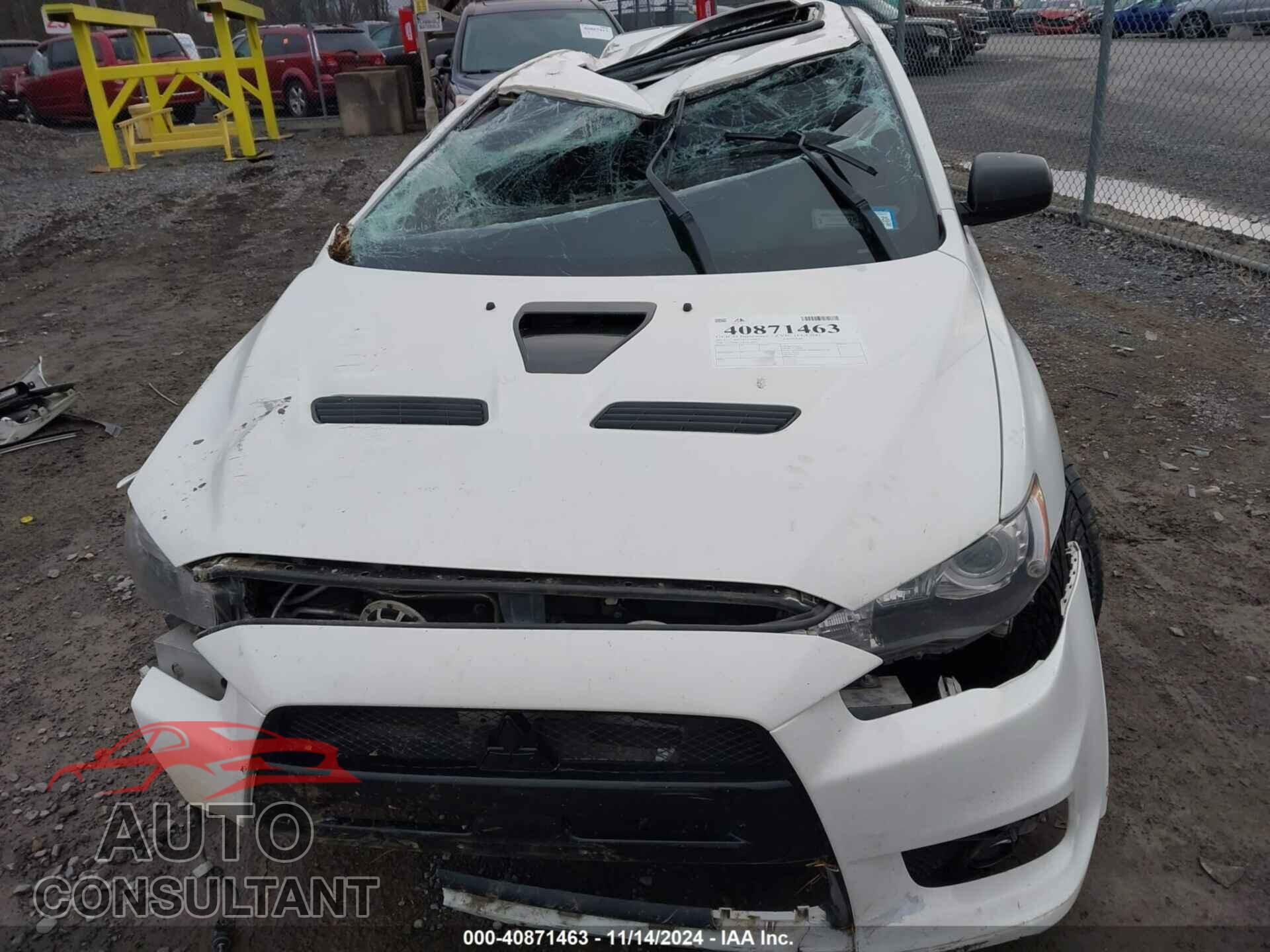 MITSUBISHI LANCER EVOLUTION 2014 - JA32W8FV5EU012572