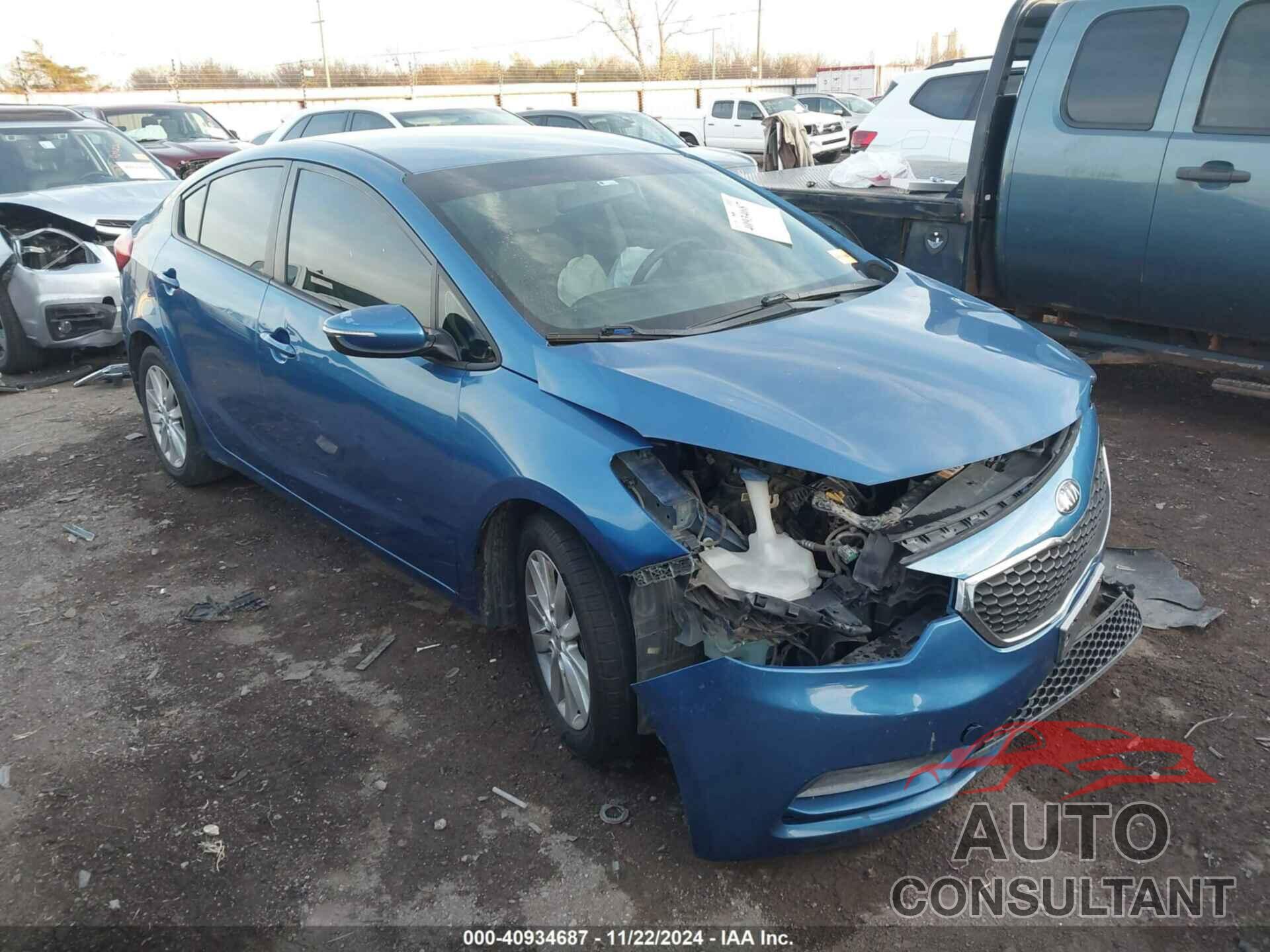 KIA FORTE 2015 - KNAFX4A67F5271923