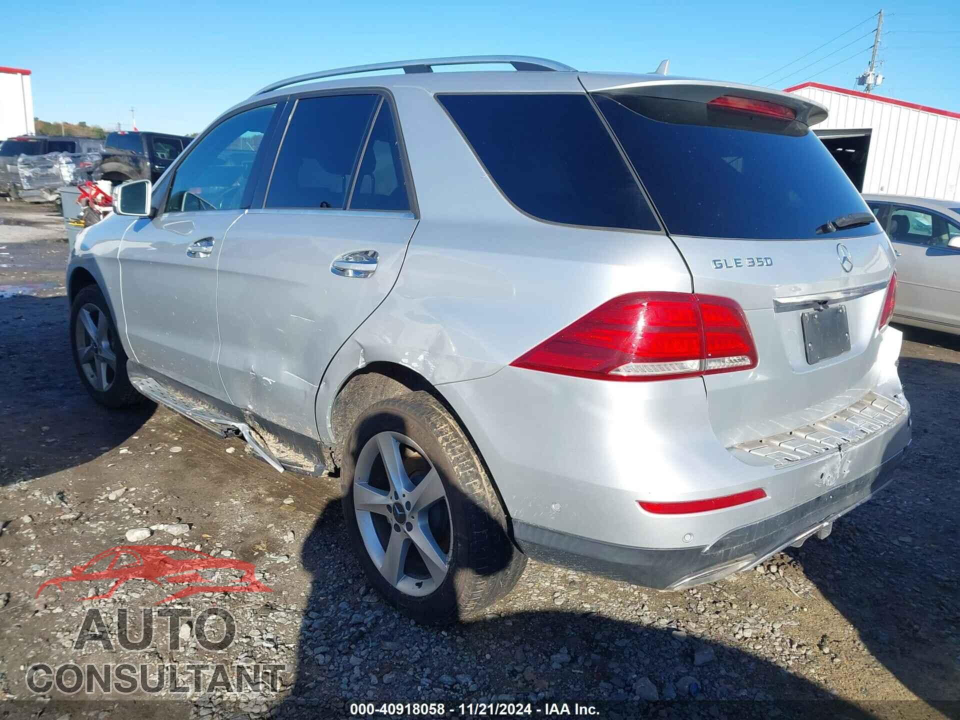 MERCEDES-BENZ GLE 350 2017 - 4JGDA5JB2HA903473