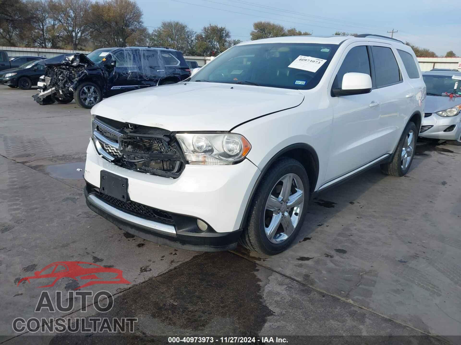 DODGE DURANGO 2013 - 1C4RDHAGXDC698675