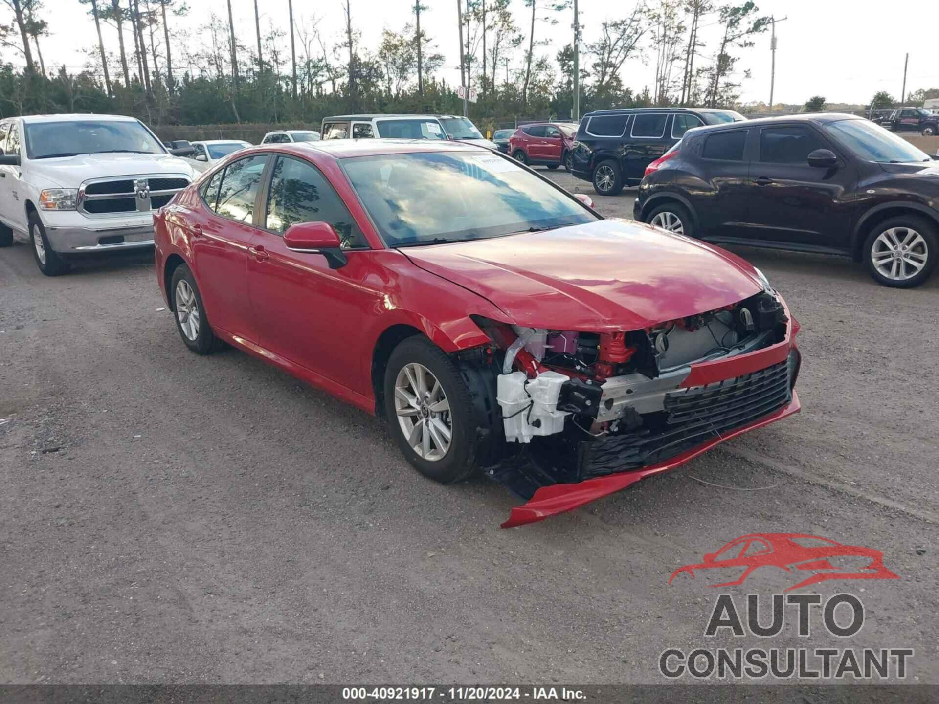 TOYOTA CAMRY 2025 - 4T1DAACK7SU037166