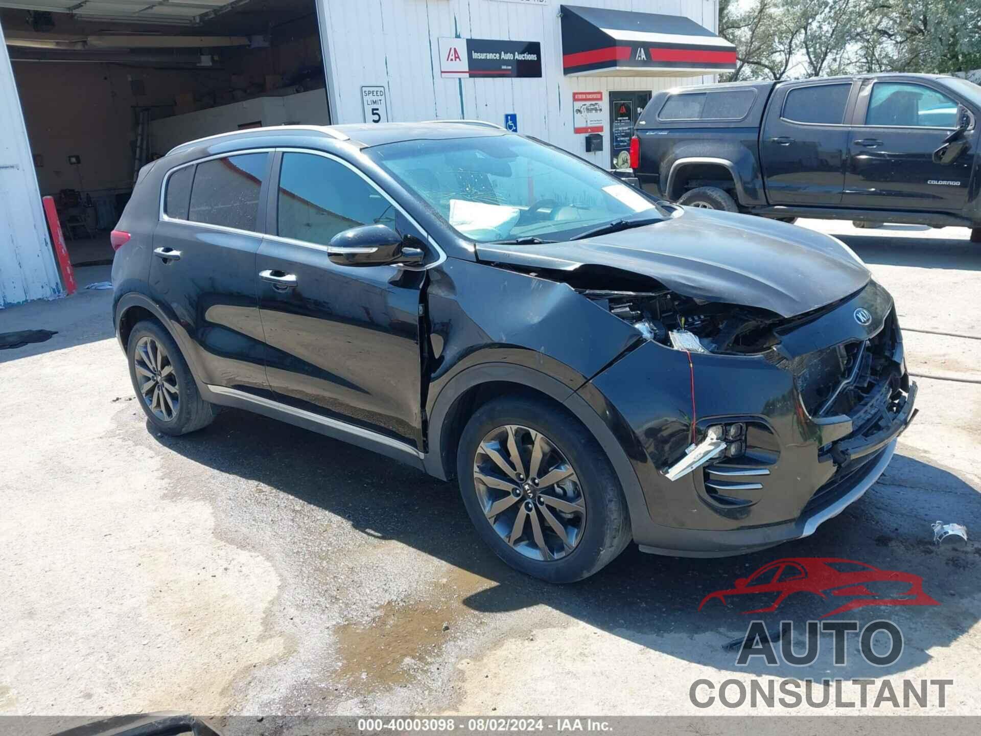 KIA SPORTAGE 2018 - KNDPN3AC4J7410061