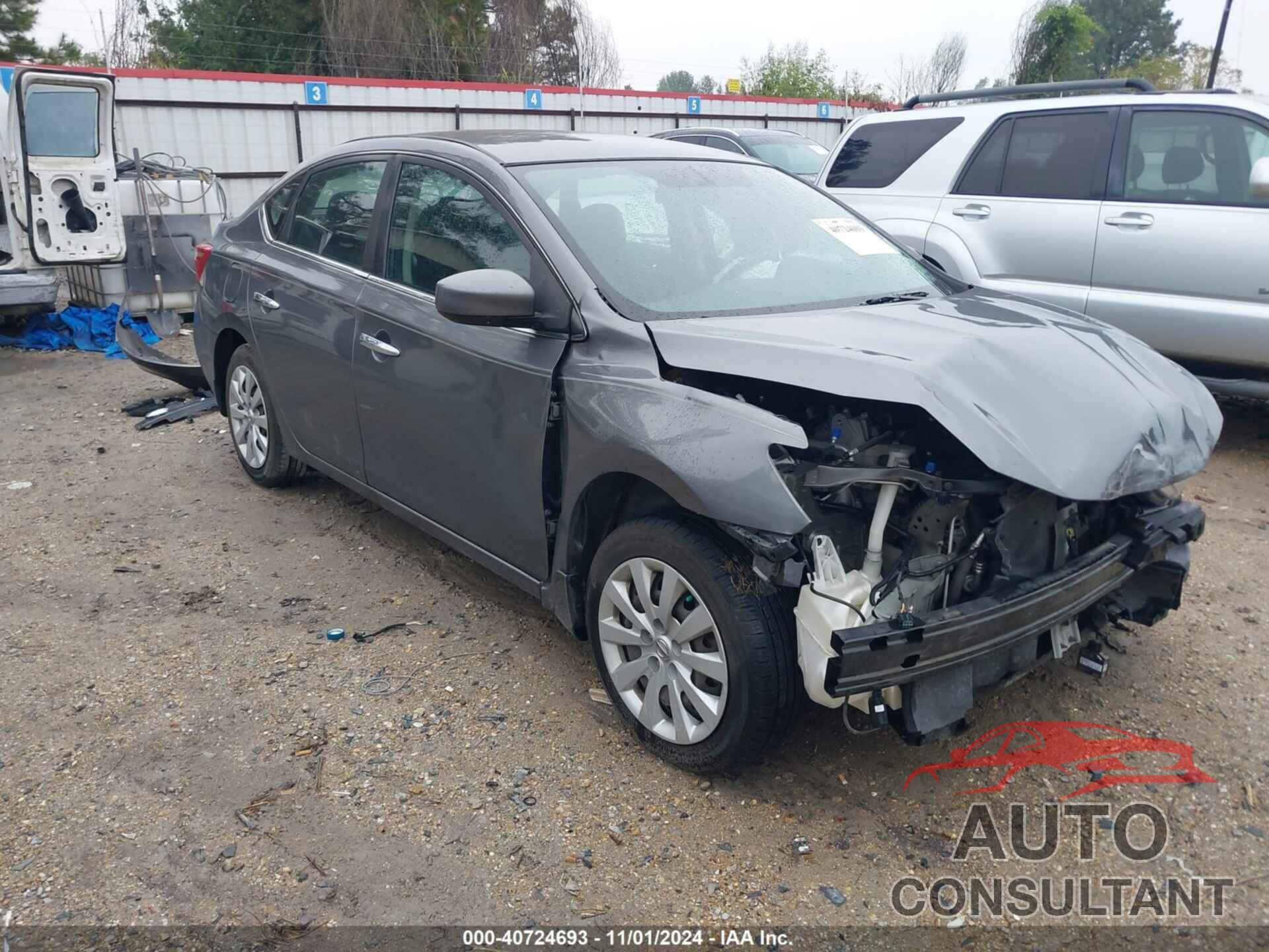 NISSAN SENTRA 2019 - 3N1AB7AP8KY394765