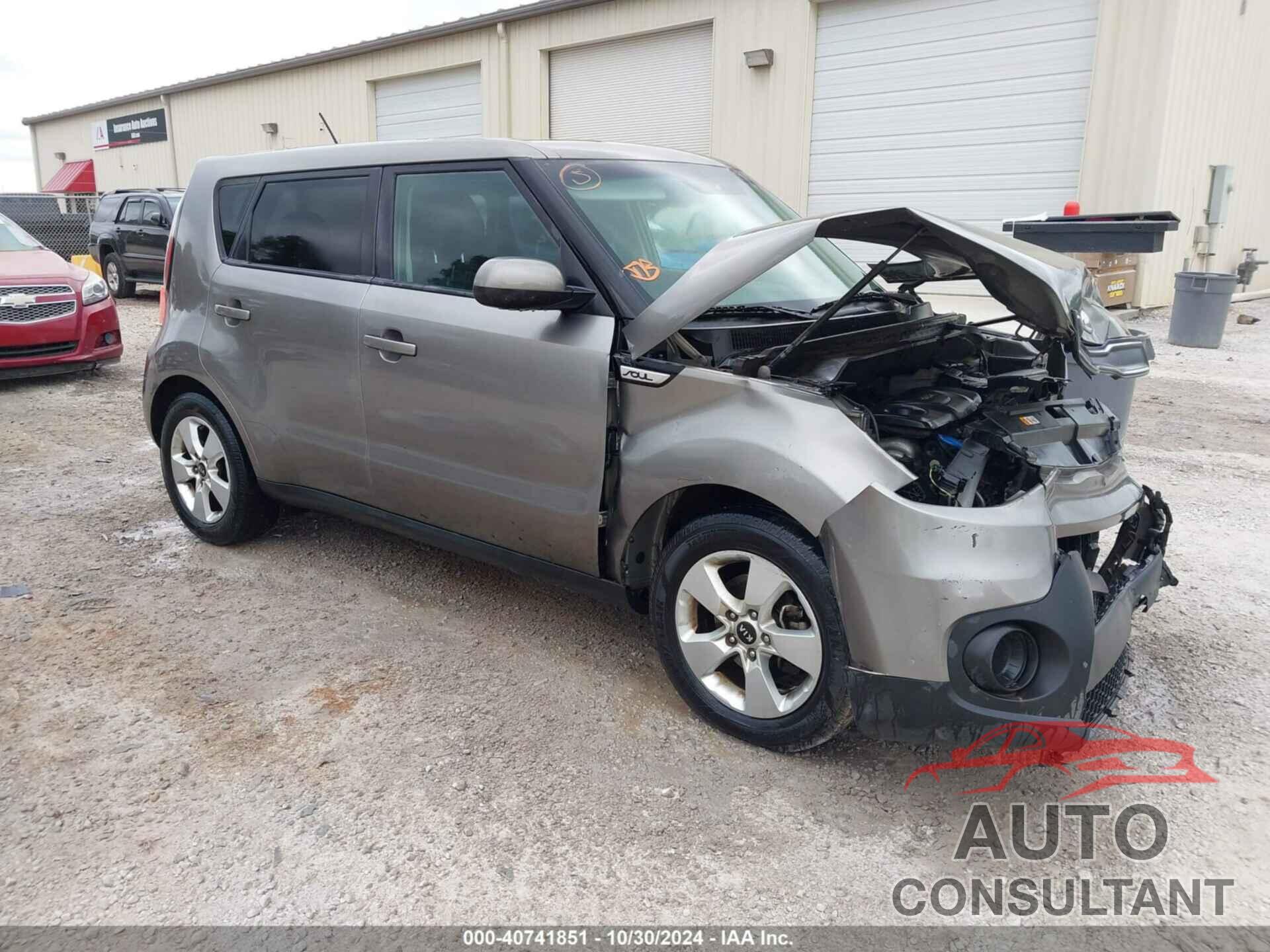 KIA SOUL 2018 - KNDJN2A21J7588713