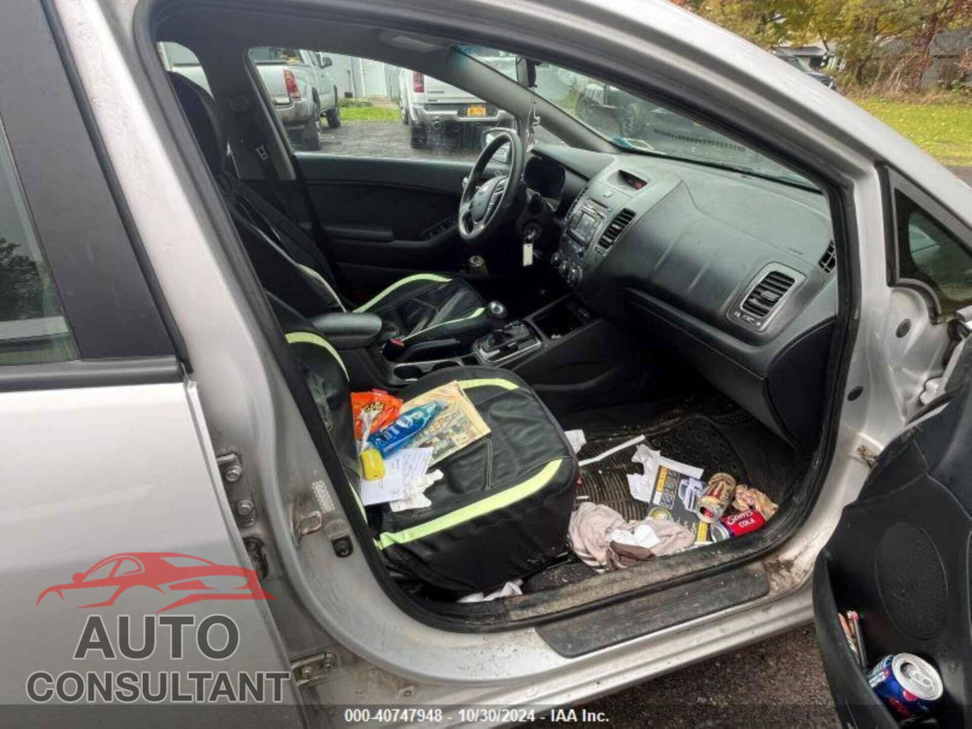 KIA FORTE 2017 - 3KPFL4A77HE007437
