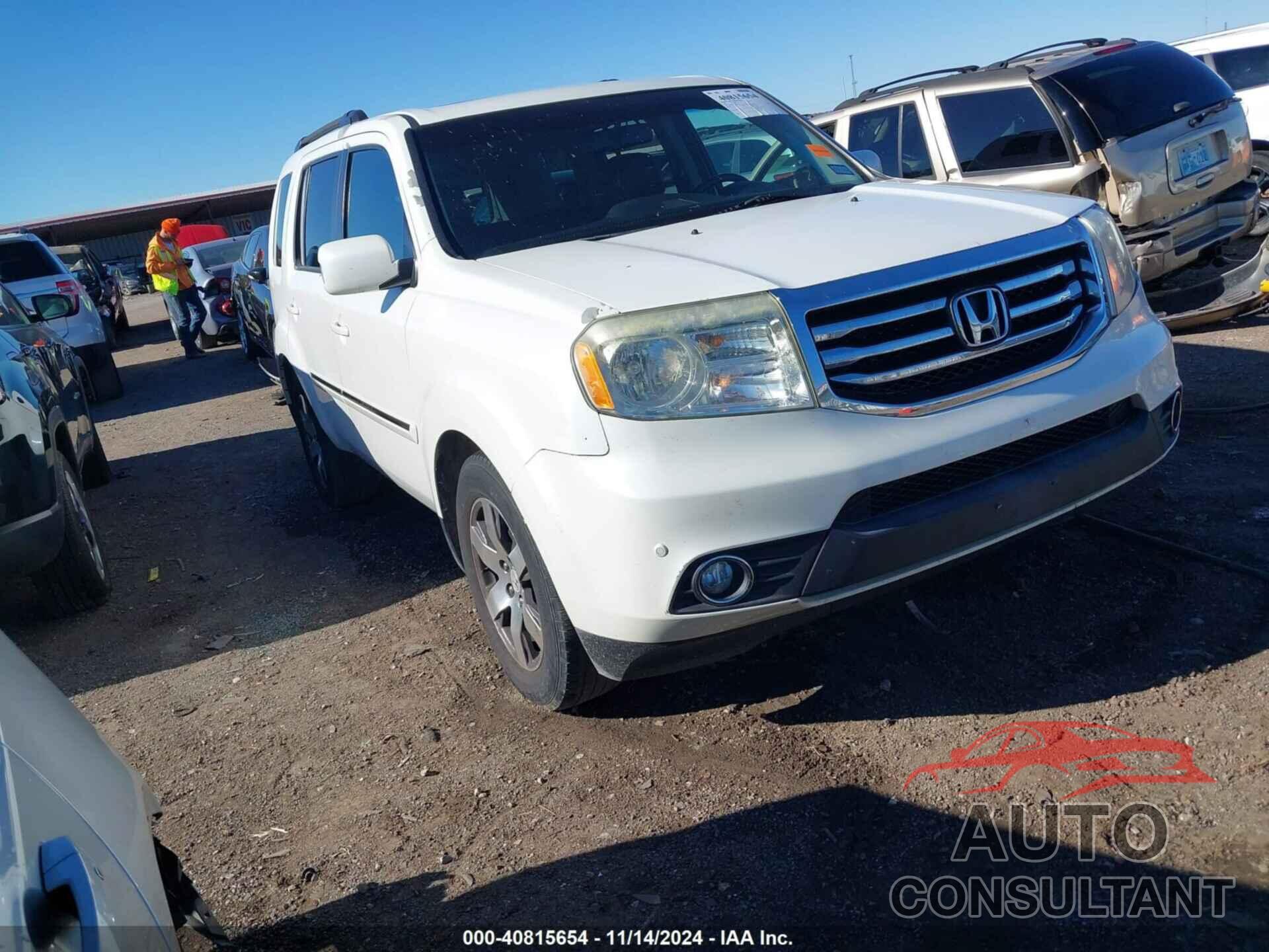 HONDA PILOT 2012 - 5FNYF4H91CB023871