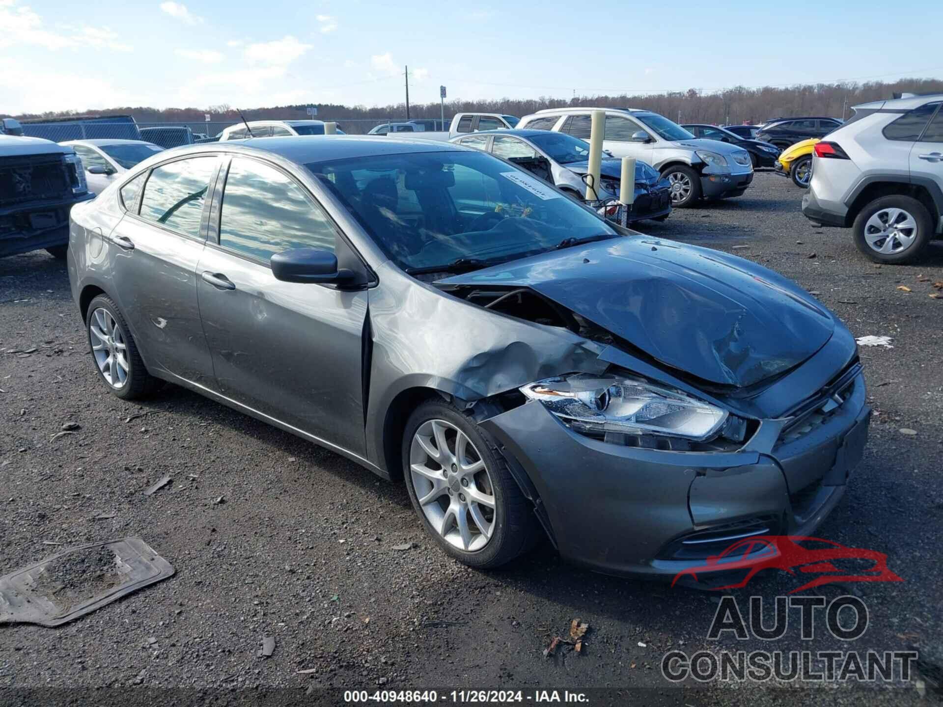 DODGE DART 2013 - 1C3CDFBH2DD303906