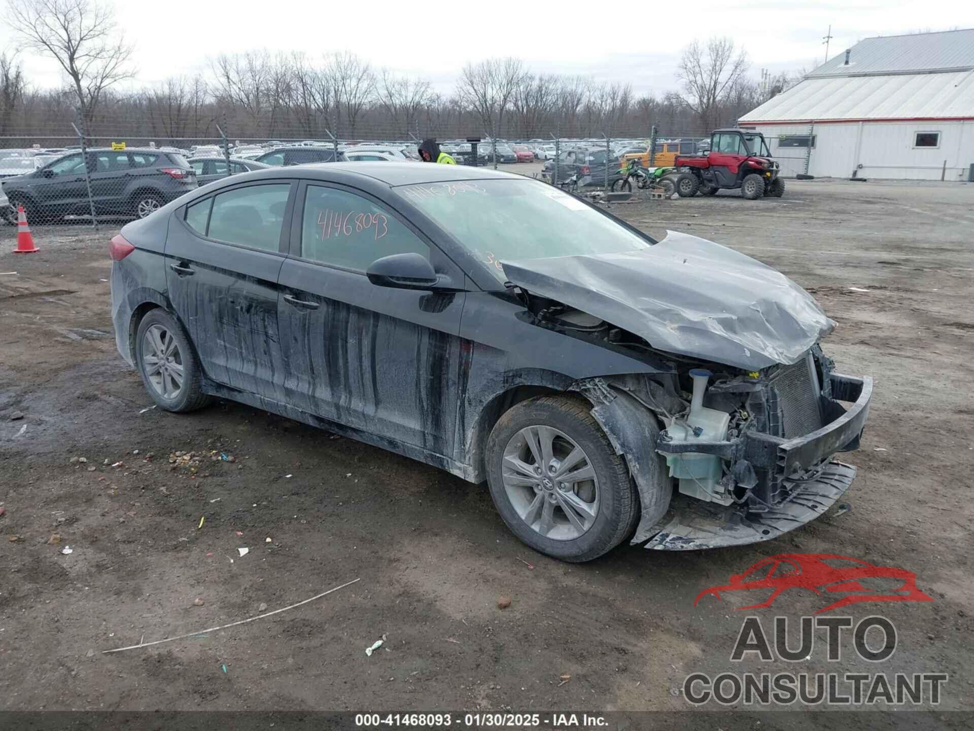 HYUNDAI ELANTRA 2018 - KMHD84LF7JU610467