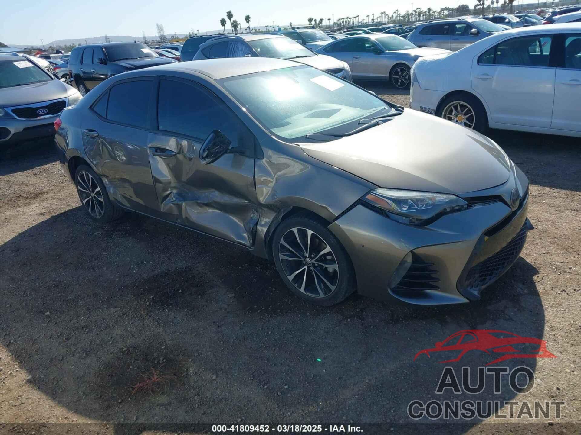 TOYOTA COROLLA 2017 - 2T1BURHE5HC830590