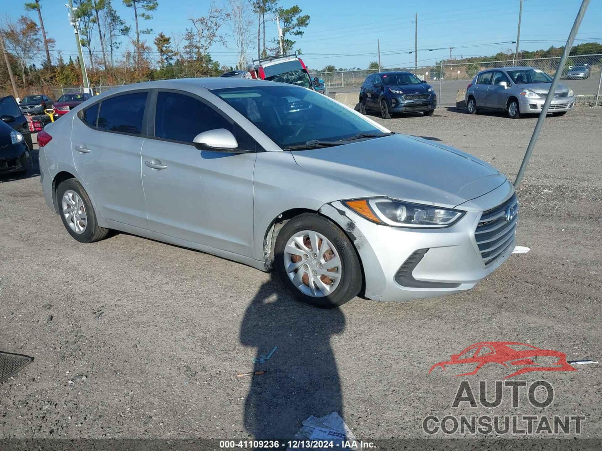 HYUNDAI ELANTRA 2017 - 5NPD74LFXHH139636