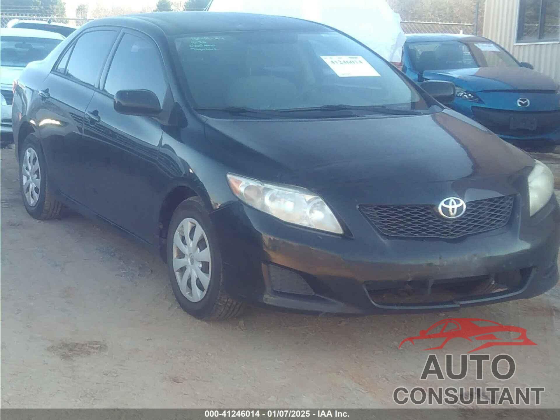 TOYOTA COROLLA 2009 - 2T1BU40E29C175482