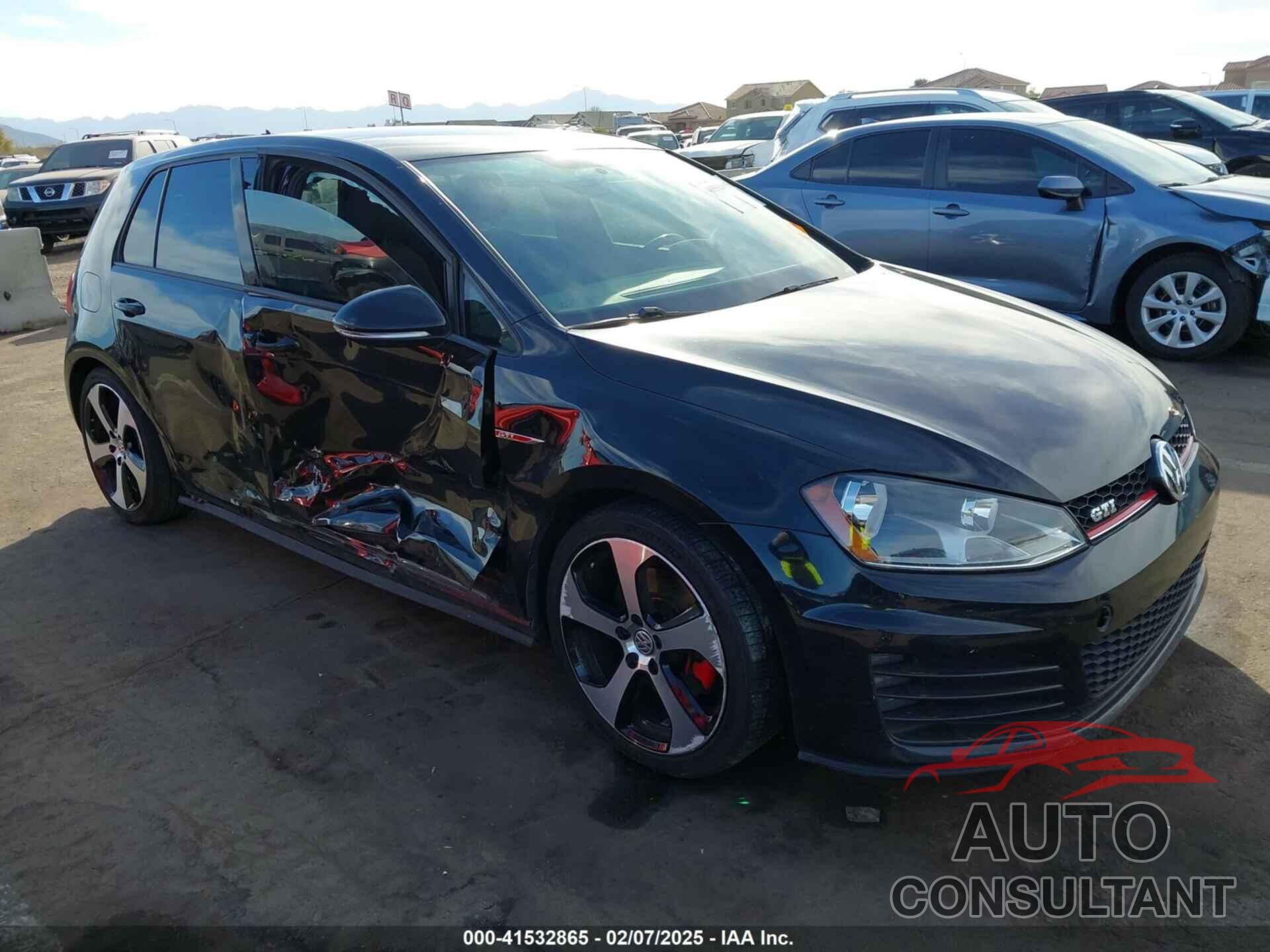 VOLKSWAGEN GOLF GTI 2017 - 3VW4T7AU3HM056328