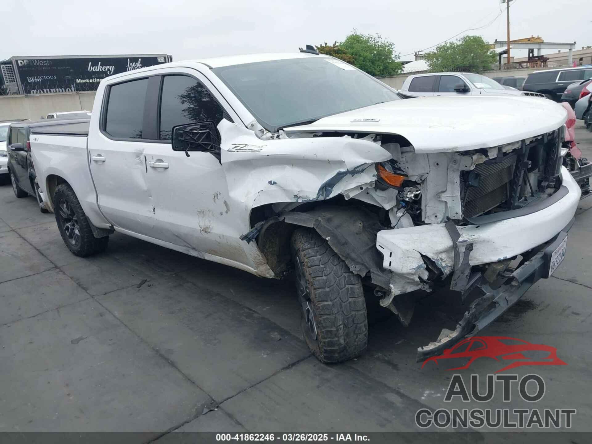 CHEVROLET SILVERADO 1500 2021 - 3GCUYAEF2MG352527
