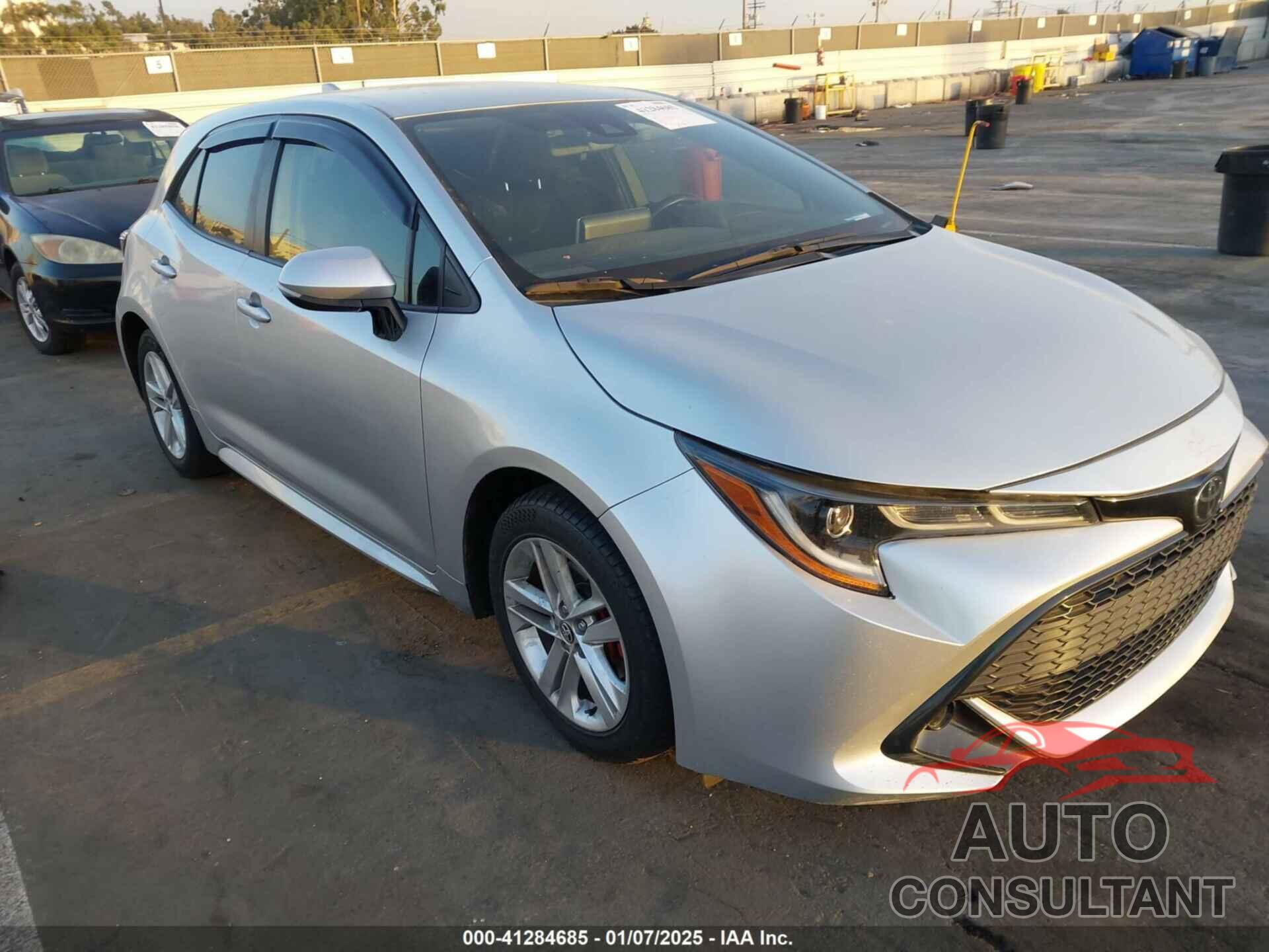 TOYOTA COROLLA 2019 - JTNK4RBE4K3047183