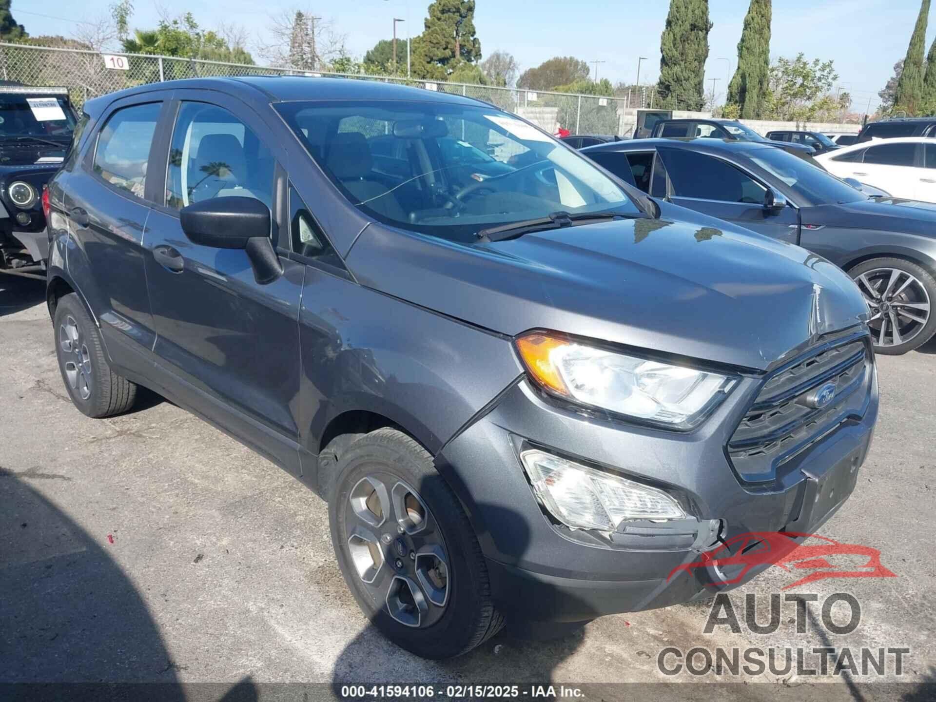 FORD ECOSPORT 2020 - MAJ3S2FEXLC384707