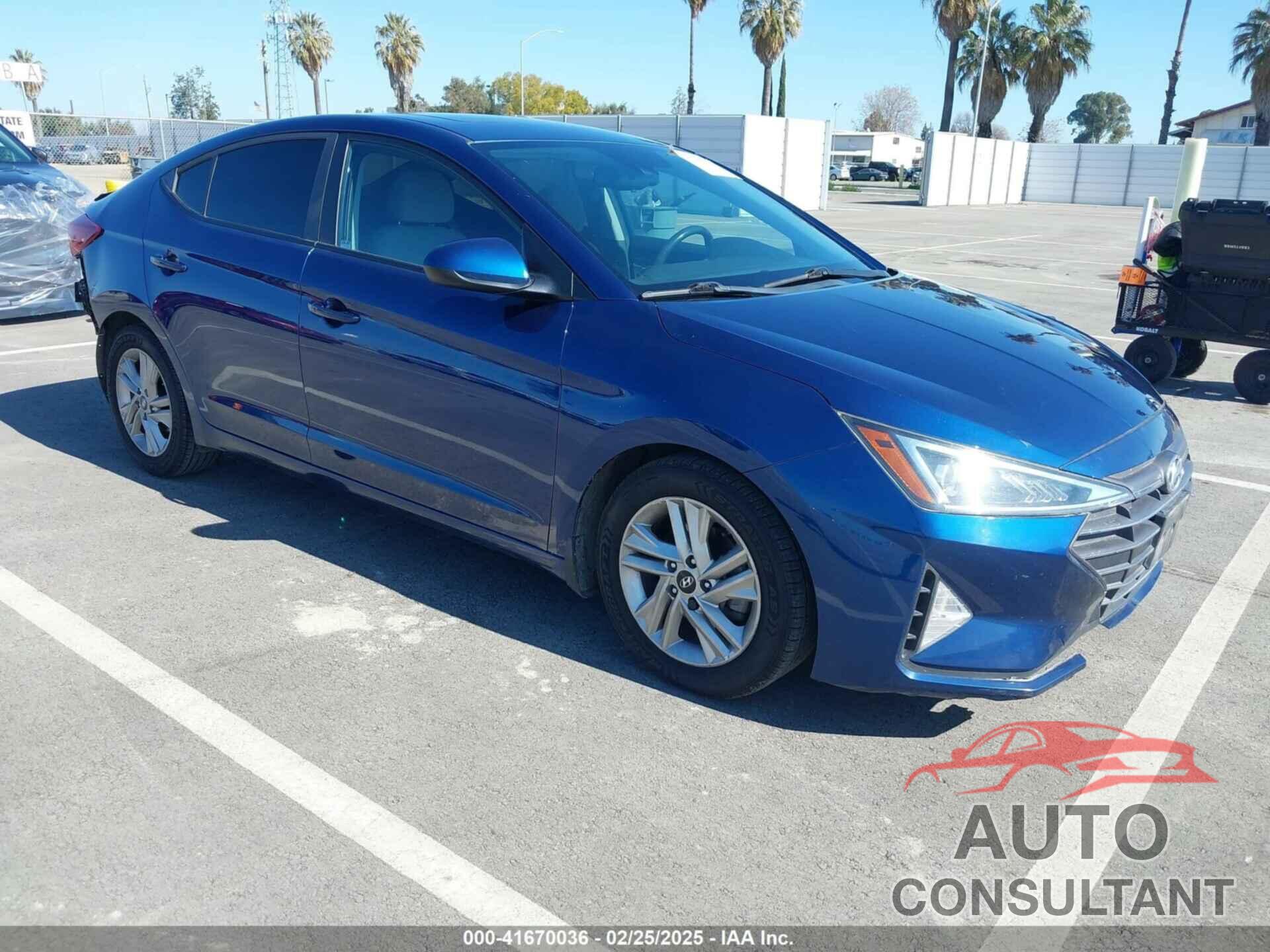 HYUNDAI ELANTRA 2020 - 5NPD84LFXLH505987