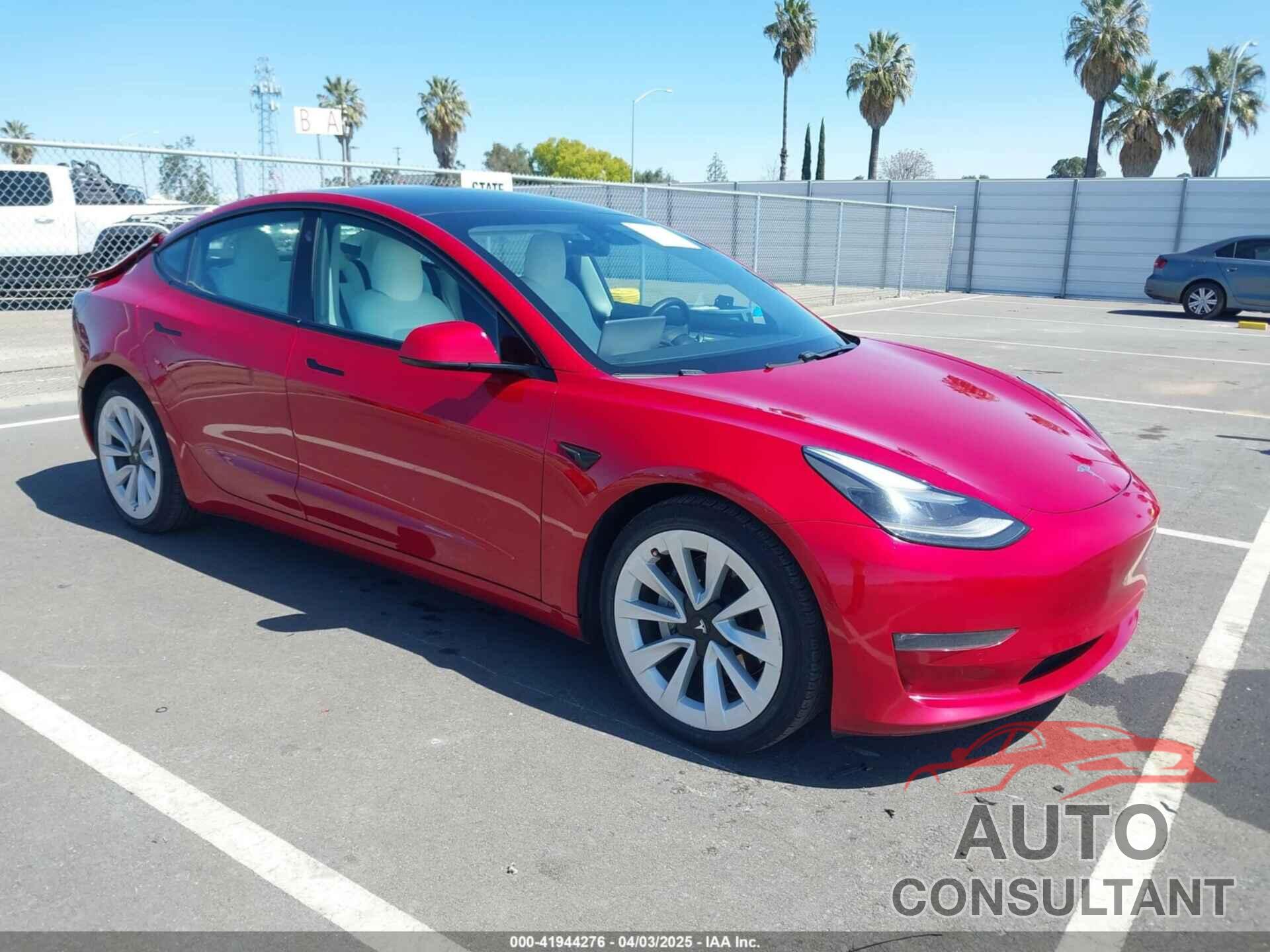 TESLA MODEL 3 2021 - 5YJ3E1EB1MF997208