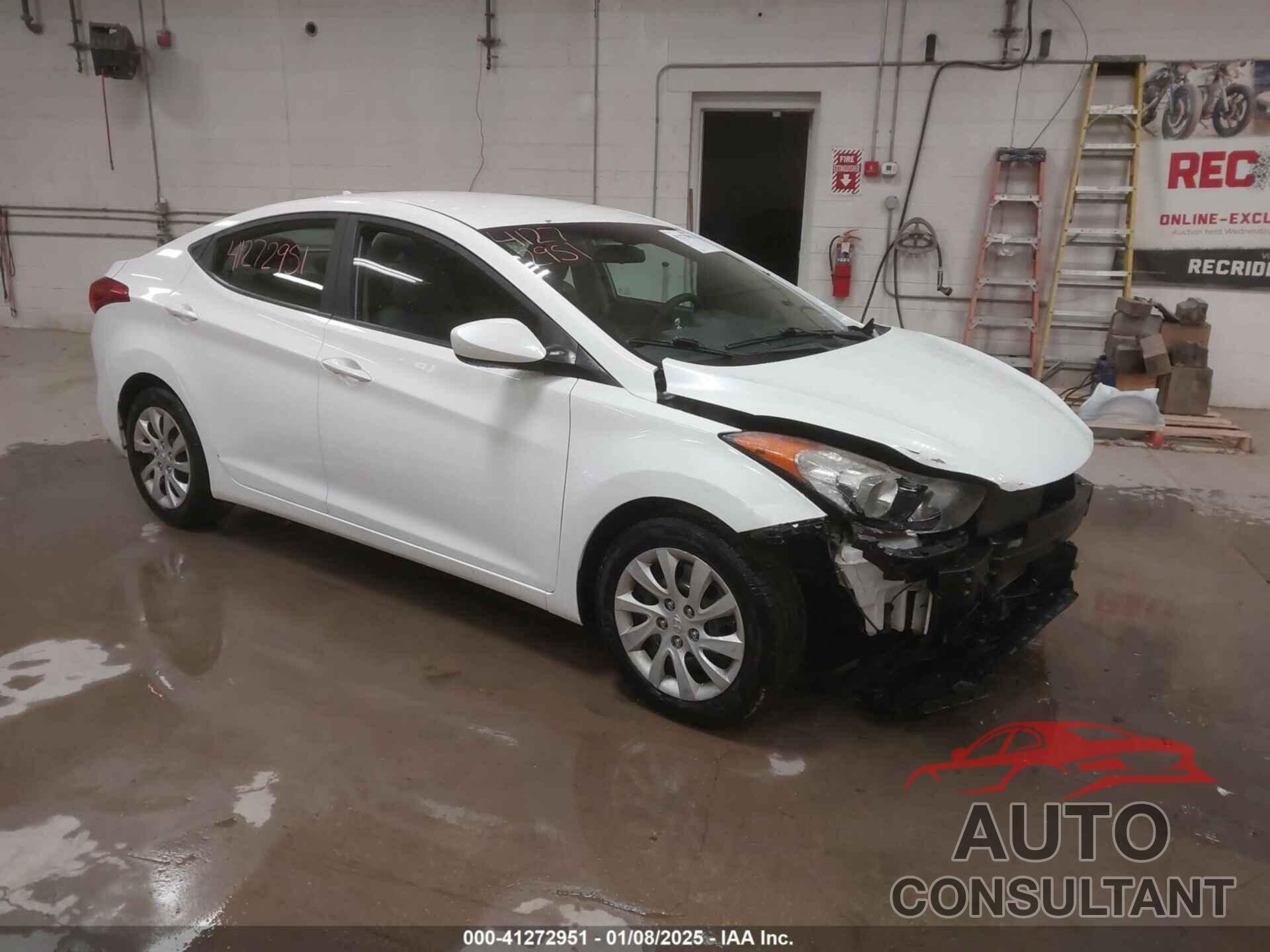 HYUNDAI ELANTRA 2012 - 5NPDH4AE9CH142236