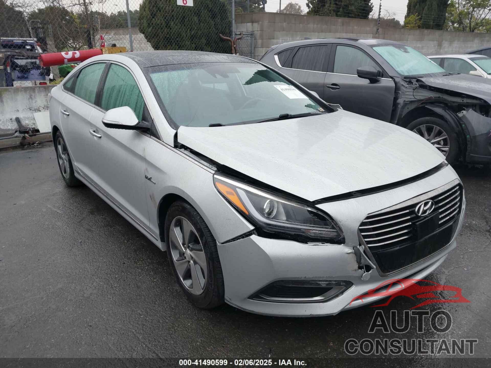 HYUNDAI SONATA HYBRID 2016 - KMHE34L11GA009699