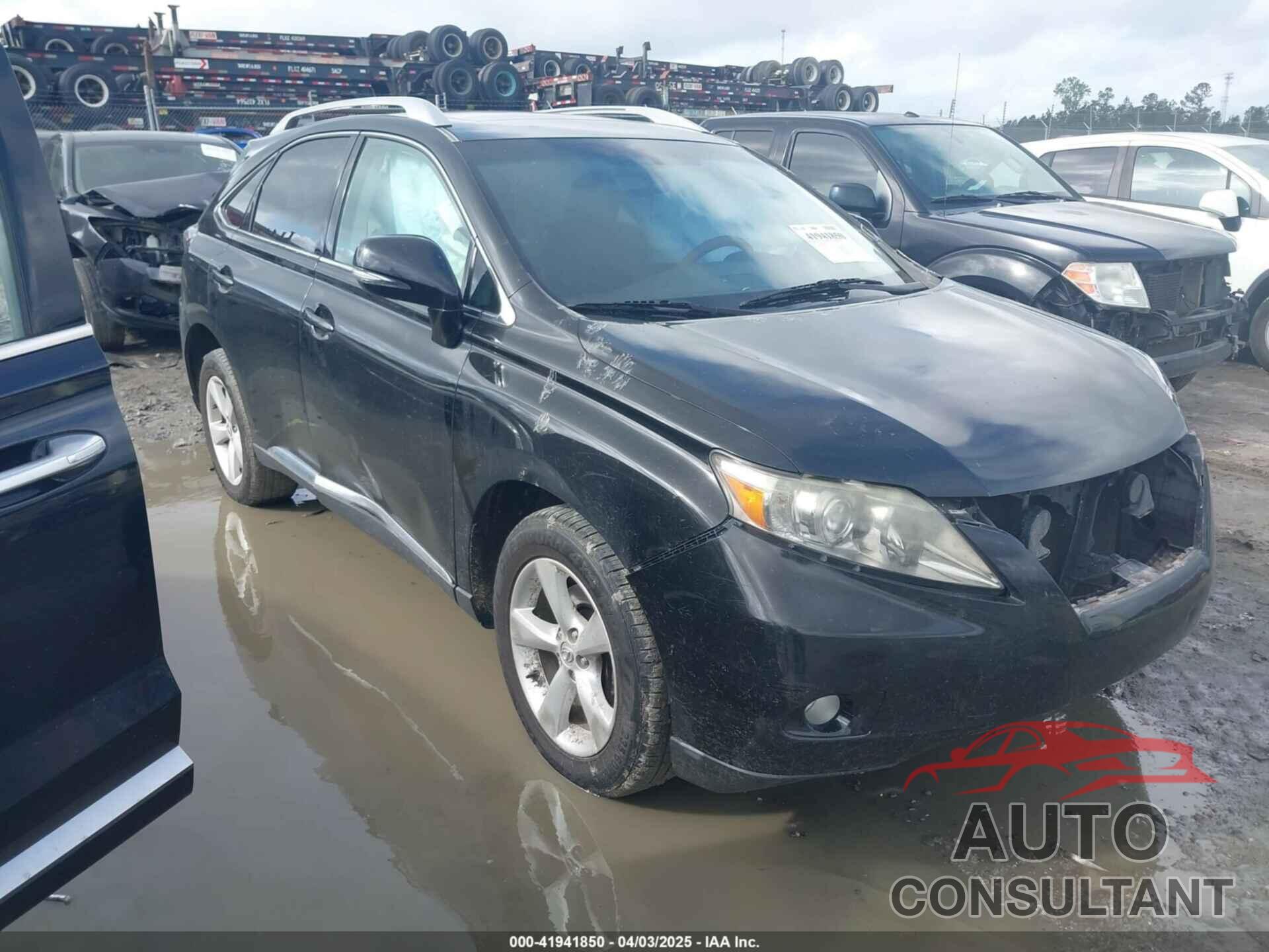 LEXUS RX 350 2011 - 2T2BK1BA9BC088839