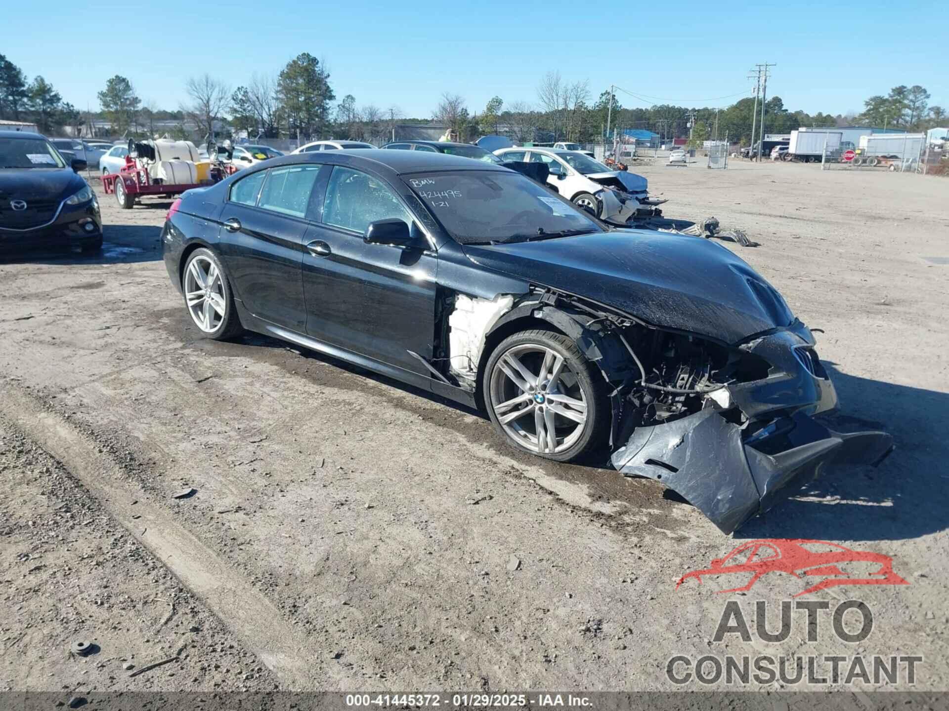 BMW 640I GRAN COUPE 2014 - WBA6B8C58ED452883