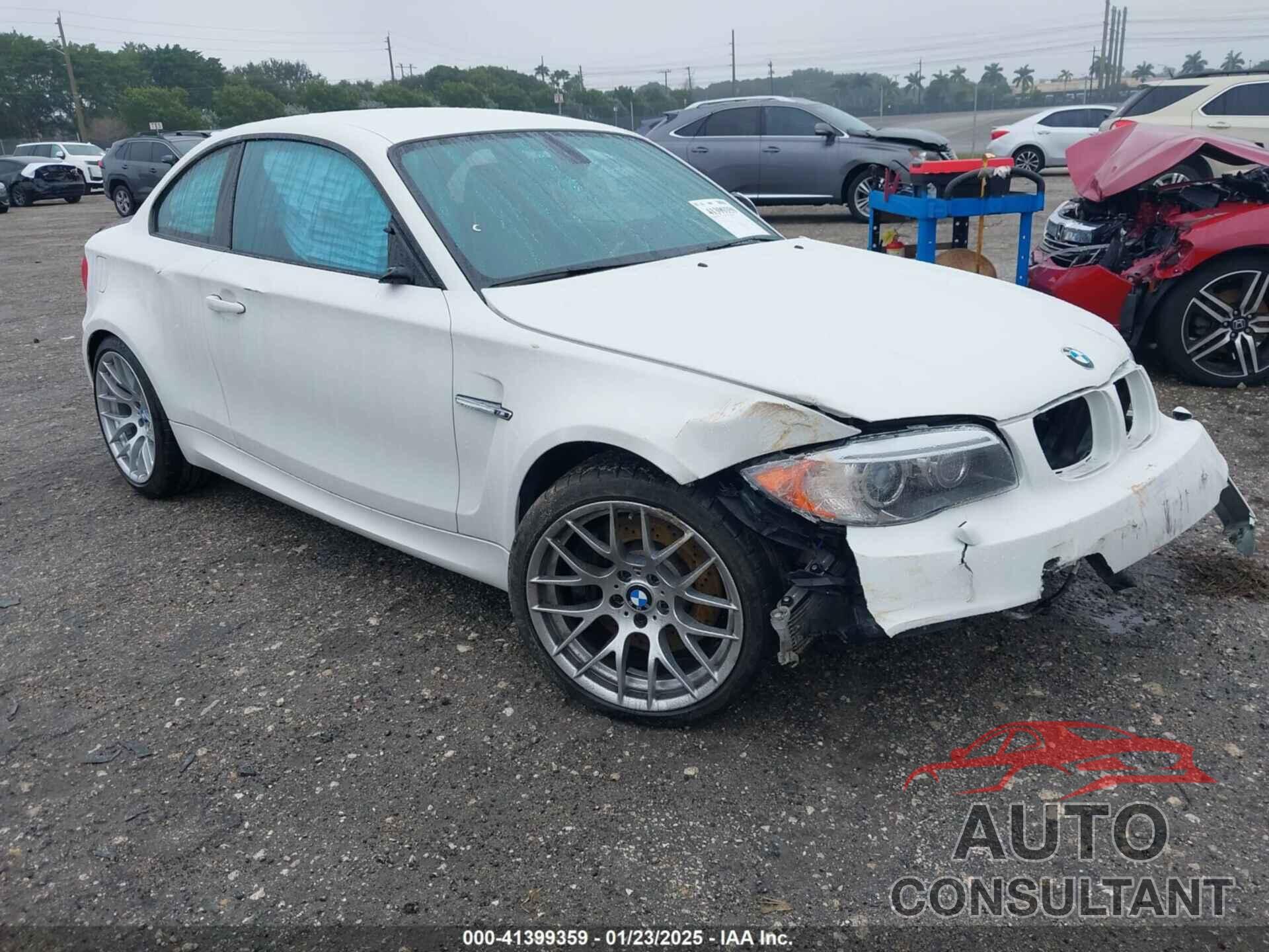 BMW 1 SERIES M 2011 - WBSUR9C56BVP76005