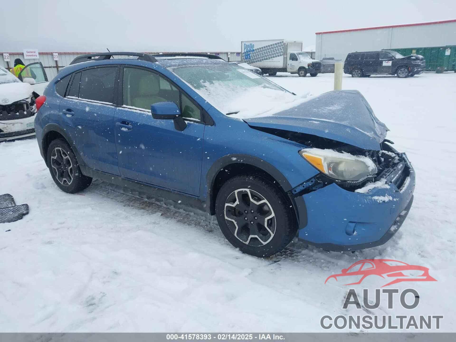 SUBARU XV CROSSTREK 2015 - JF2GPADC9F8235559