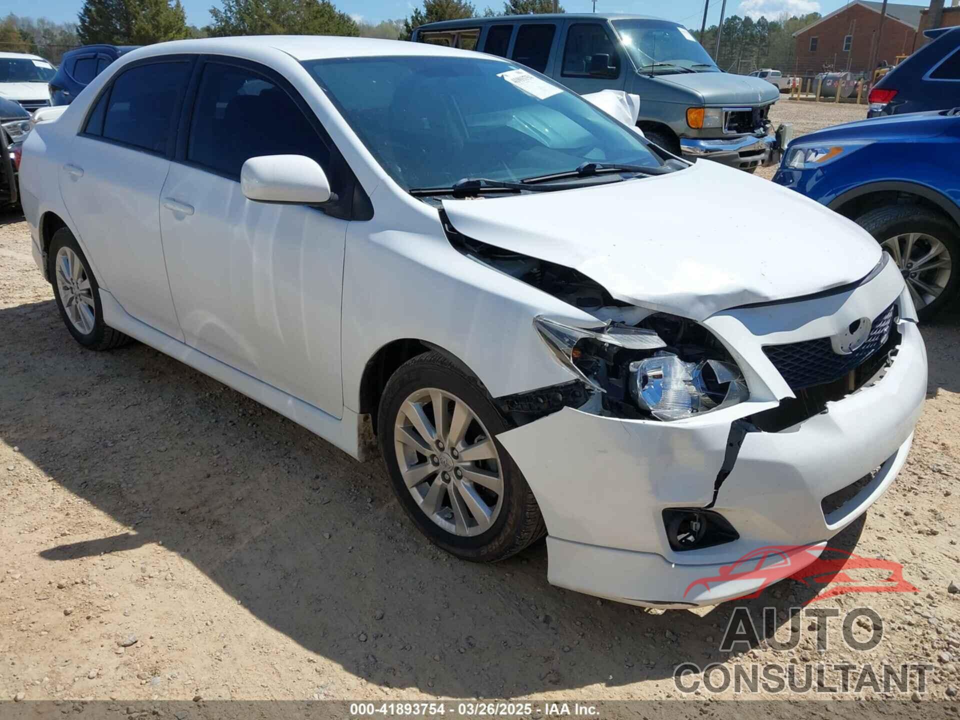 TOYOTA COROLLA 2010 - 2T1BU4EE0AC255294