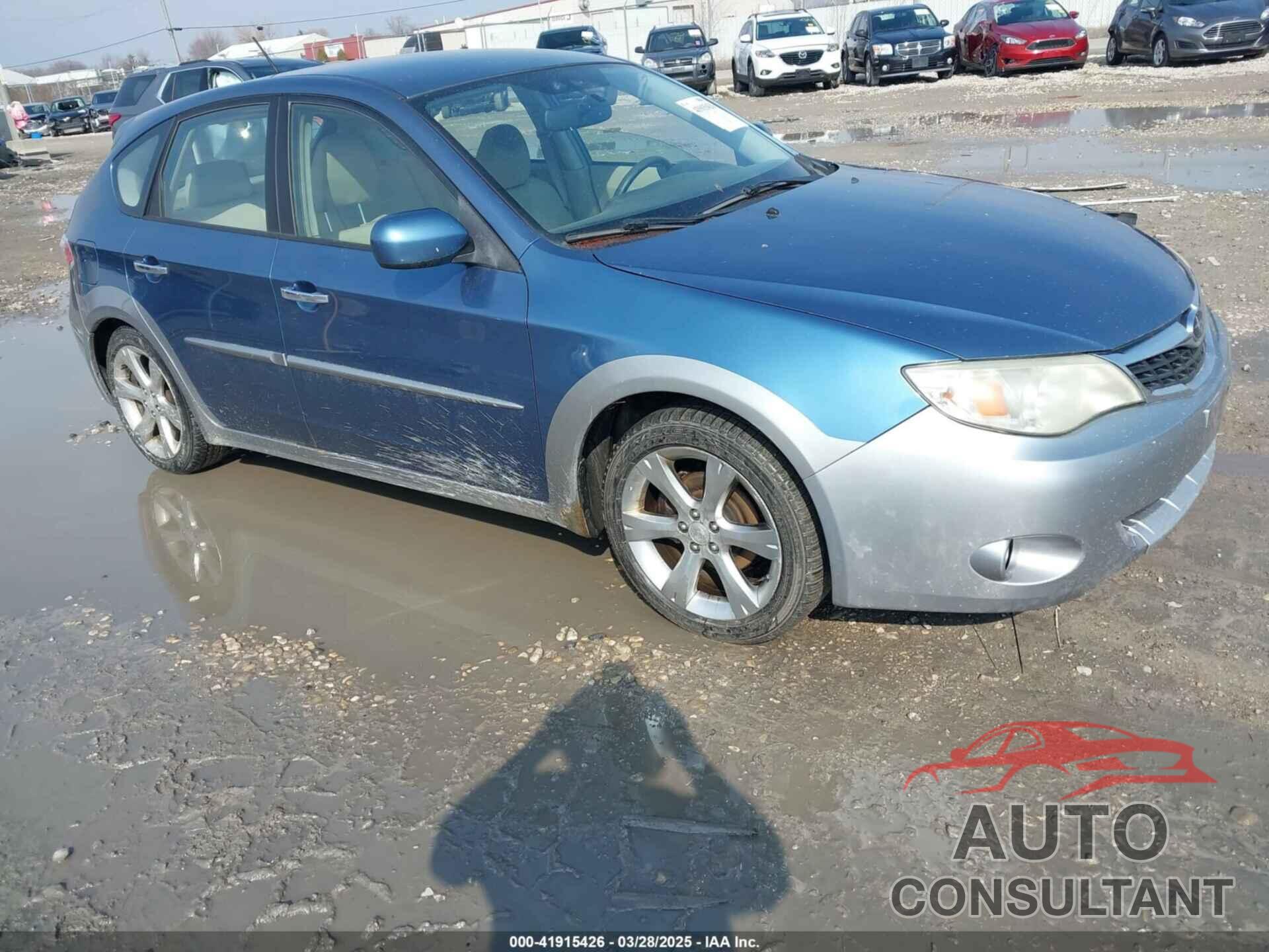 SUBARU IMPREZA OUTBACK SPORT 2009 - JF1GH63619H807822