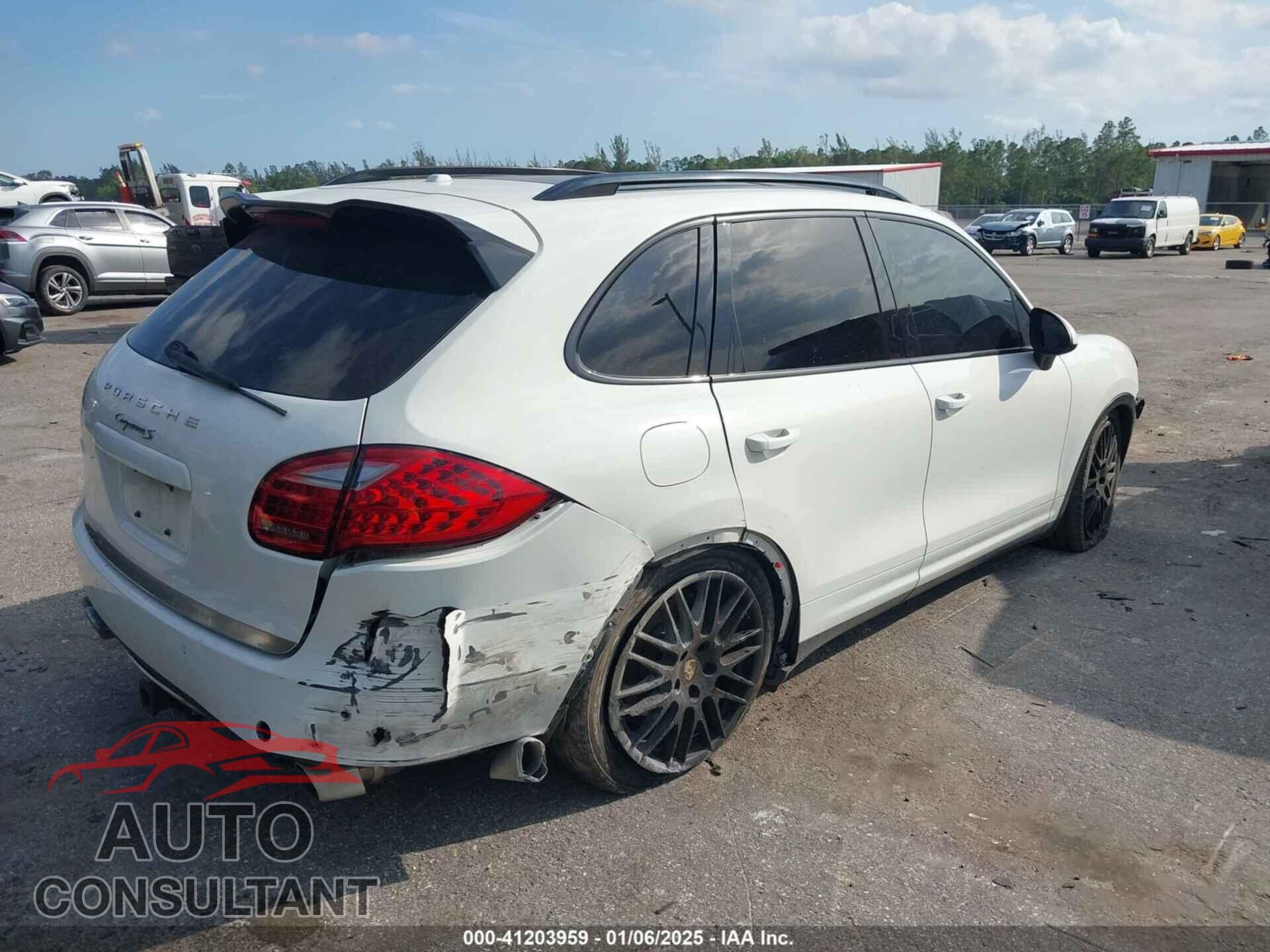 PORSCHE CAYENNE 2012 - WP1AB2A29CLA46695