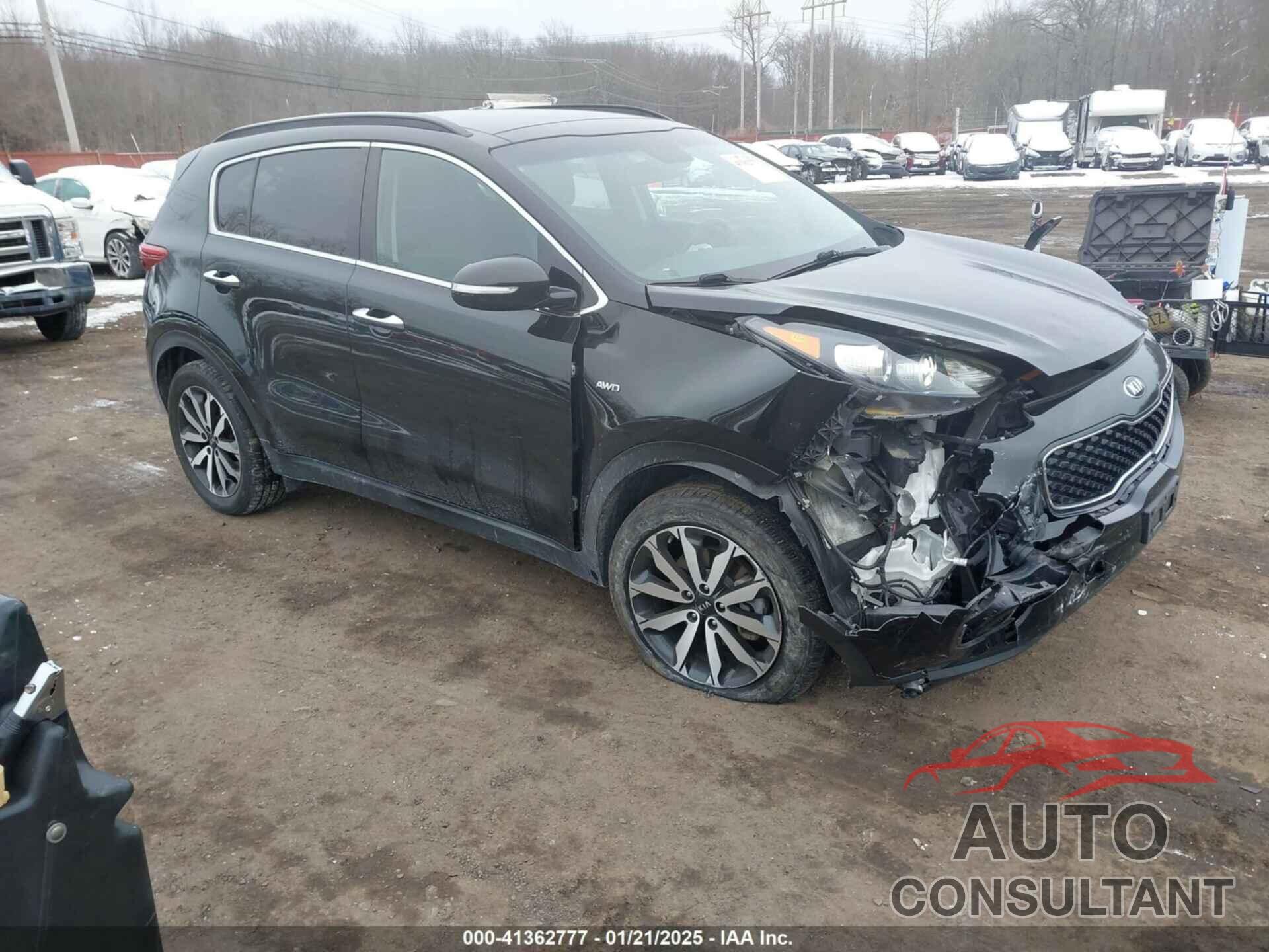 KIA SPORTAGE 2018 - KNDPNCAC8J7412976